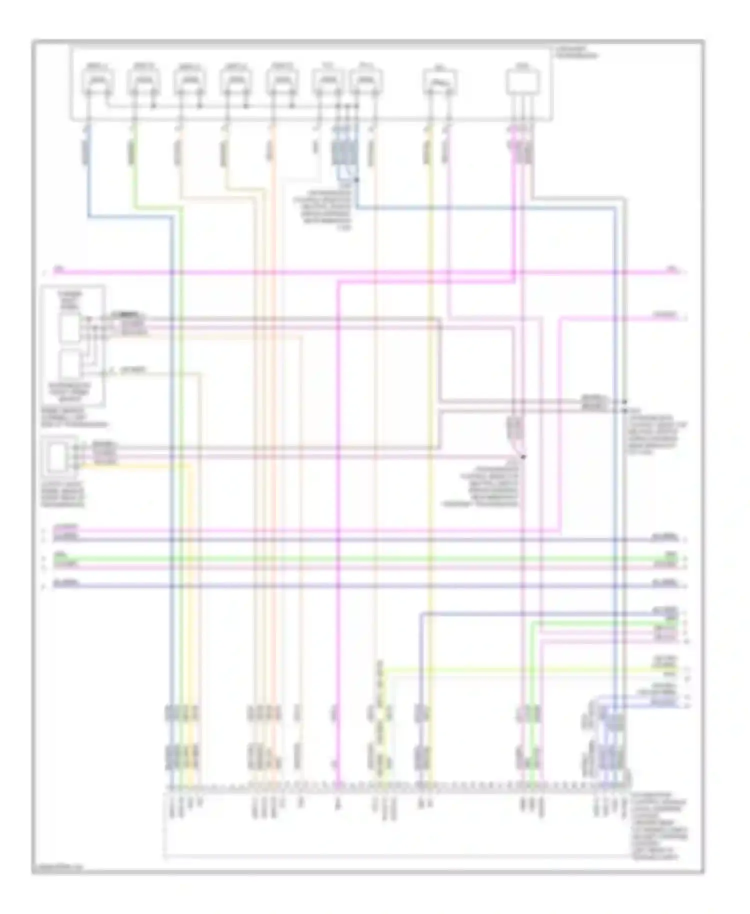 RV Cutaway E350 Super Duty Ford  (1999-2011): Wiring diagram engine performance 6.8l (3 of 5)