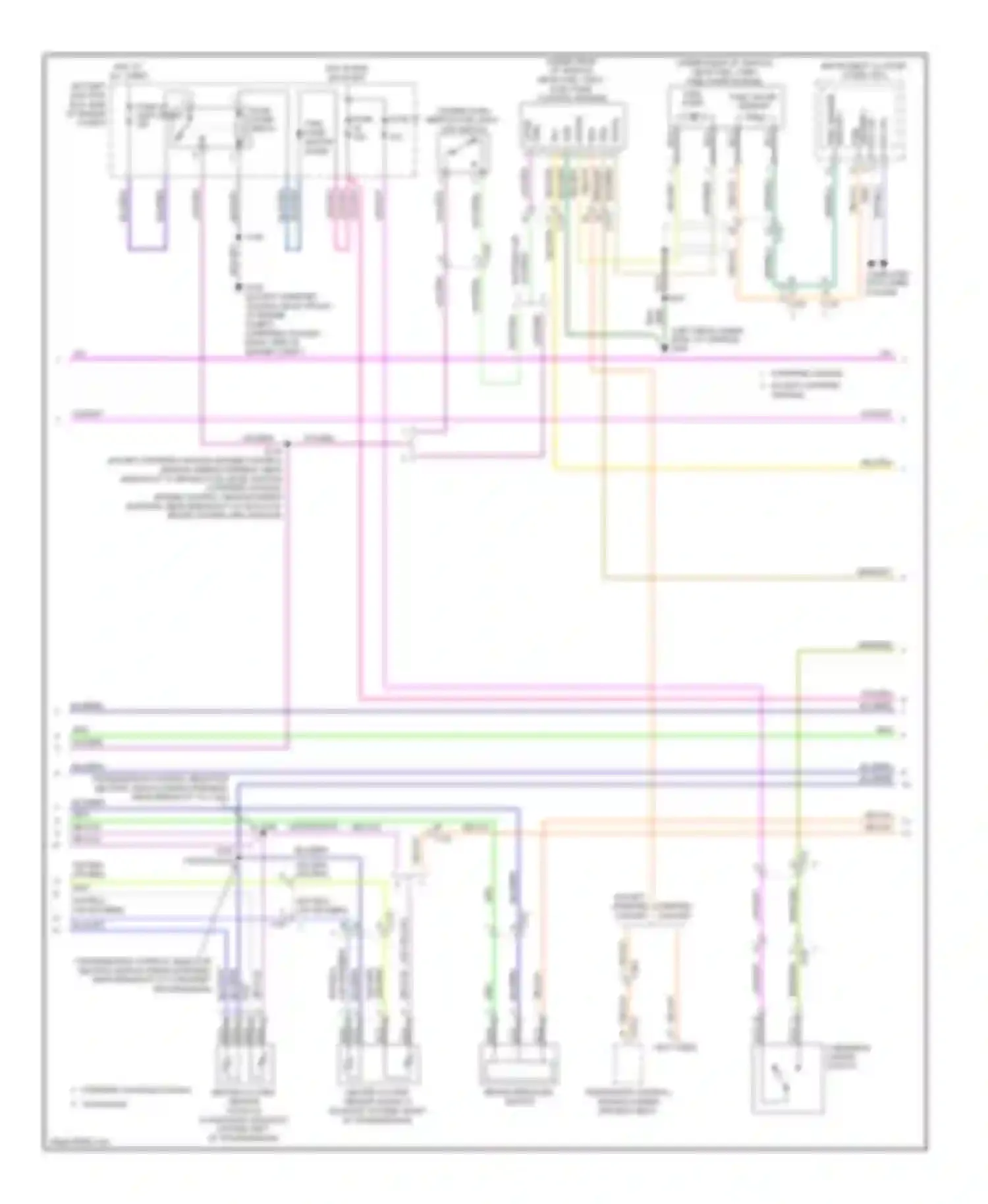 RV Cutaway E350 Super Duty Ford  (1999-2011): Wiring diagram engine performance 6.8l (4 of 5)