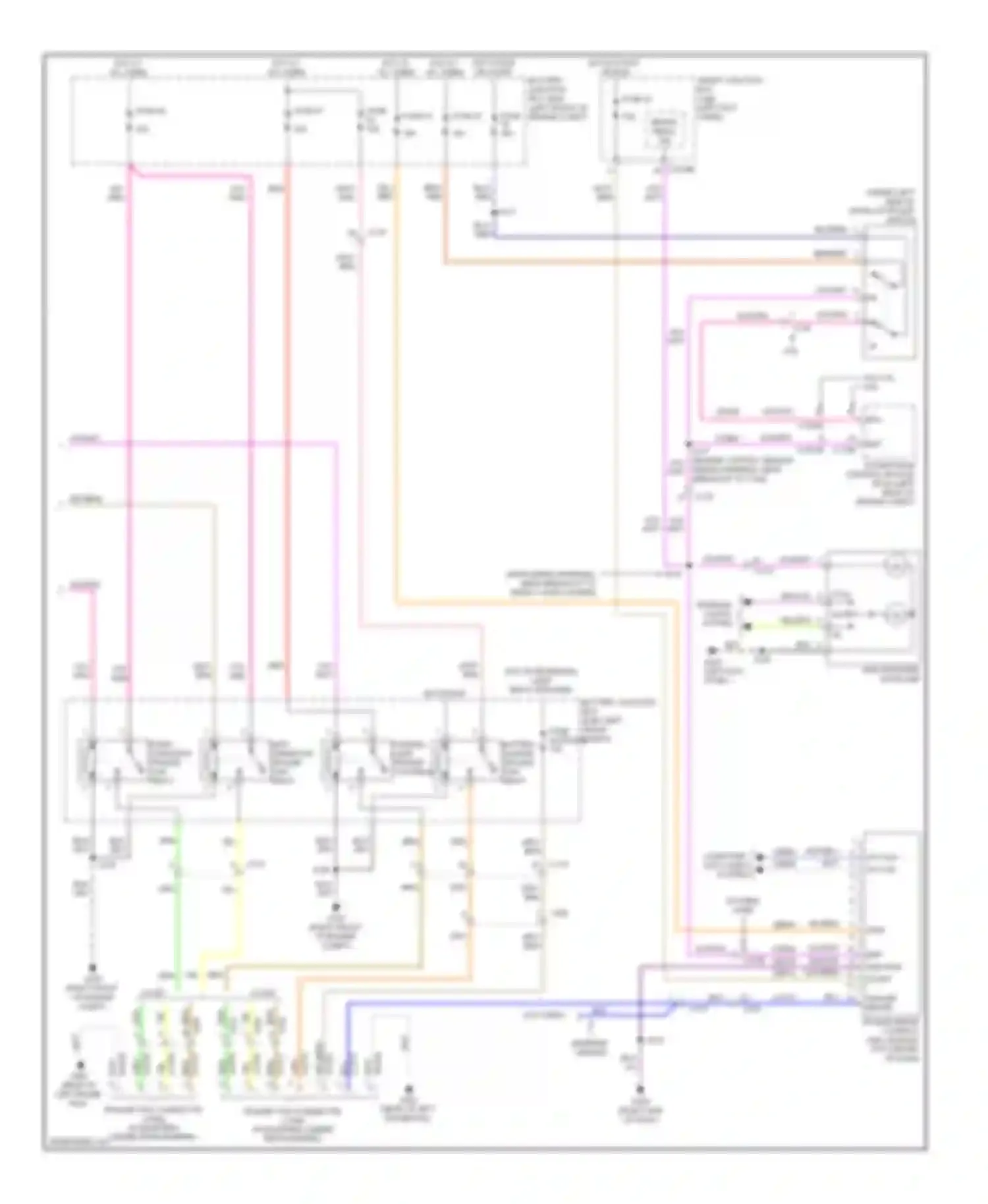 RV Cutaway E350 Super Duty Ford  (1999-2011): Exterior lamps circuit, except cutaway & stripped chassis (2 of 2)