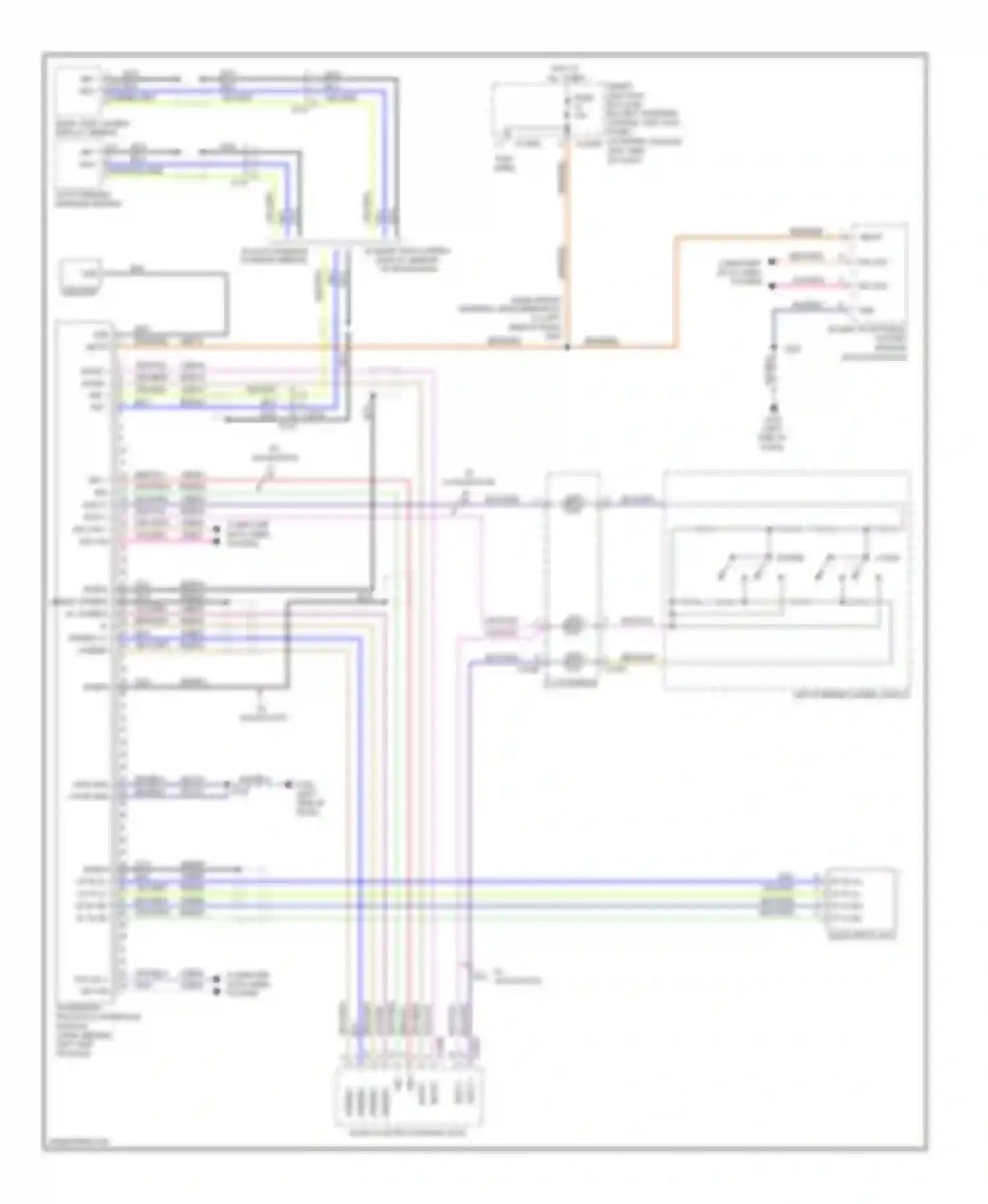 RV Cutaway E350 Super Duty Ford  (1999-2011): Sync radio circuit