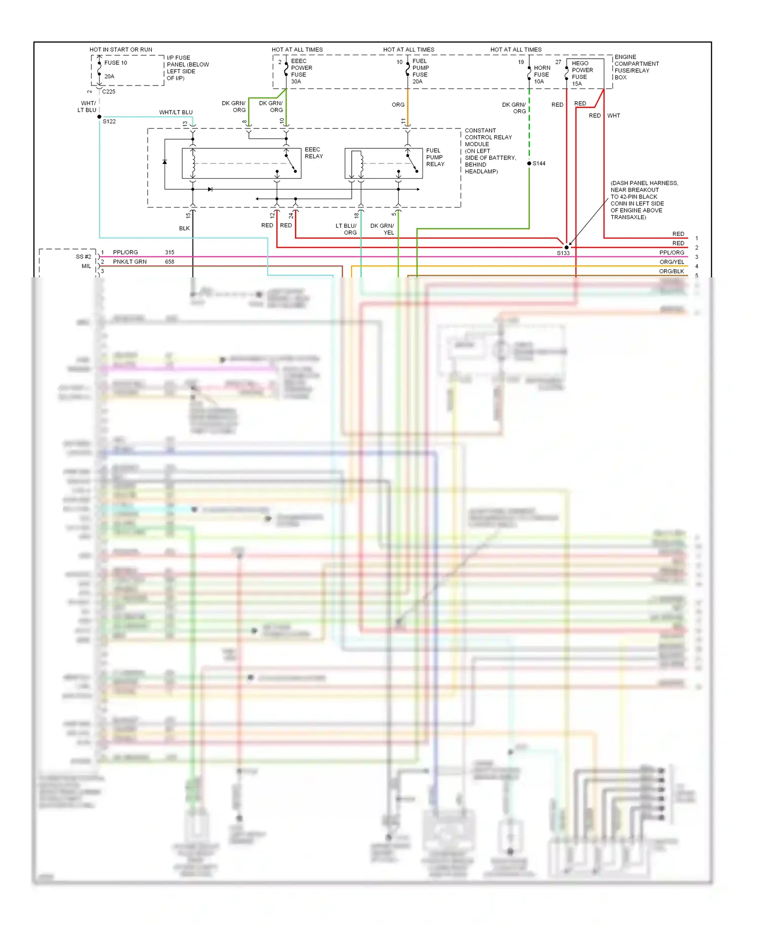 Wiring diagram org/ for Ford Taurus III (1995-1999) (9 of 39)