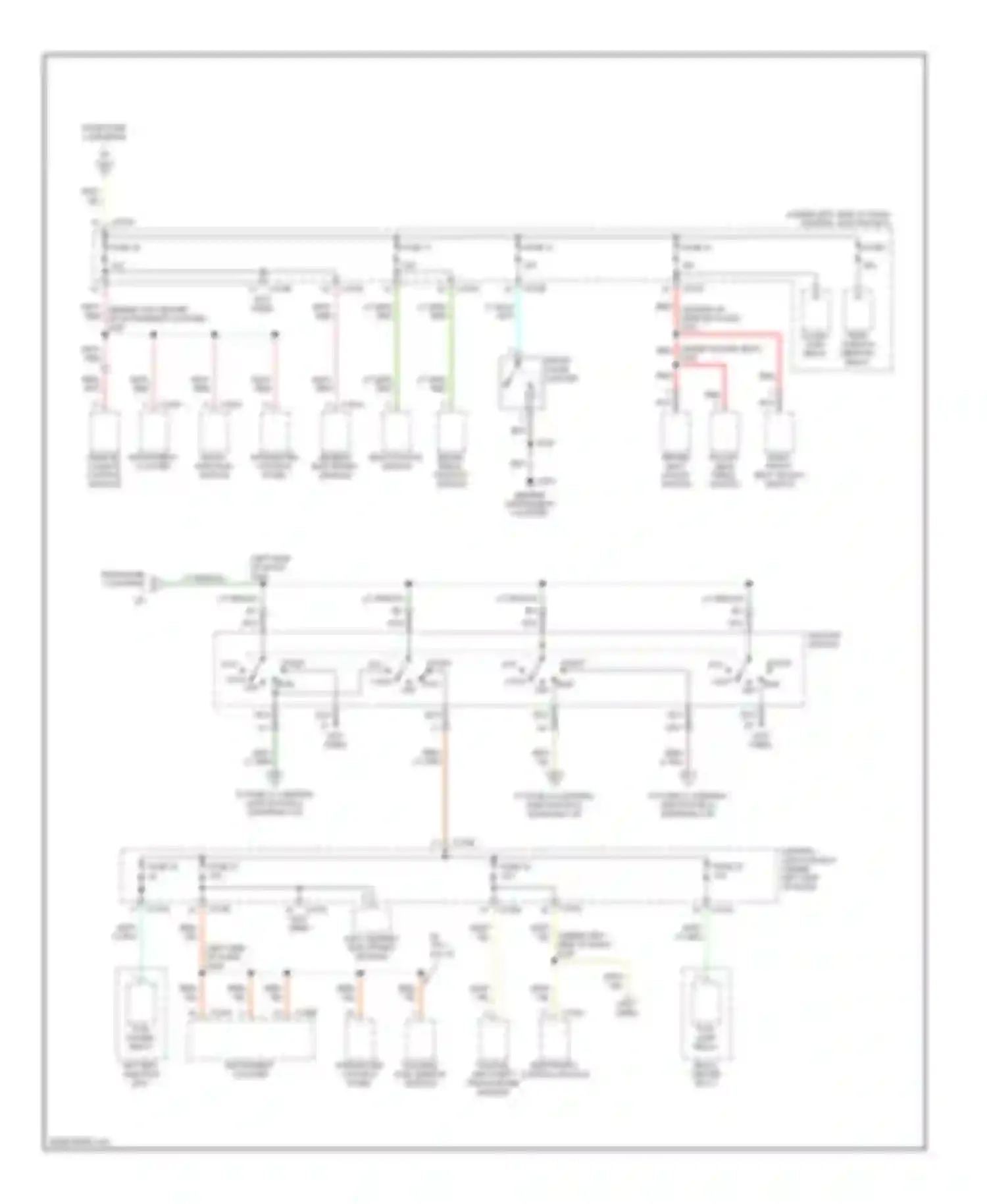 Wiring diagram nca for Ford Taurus IV (1999-2004) (25 of 36)