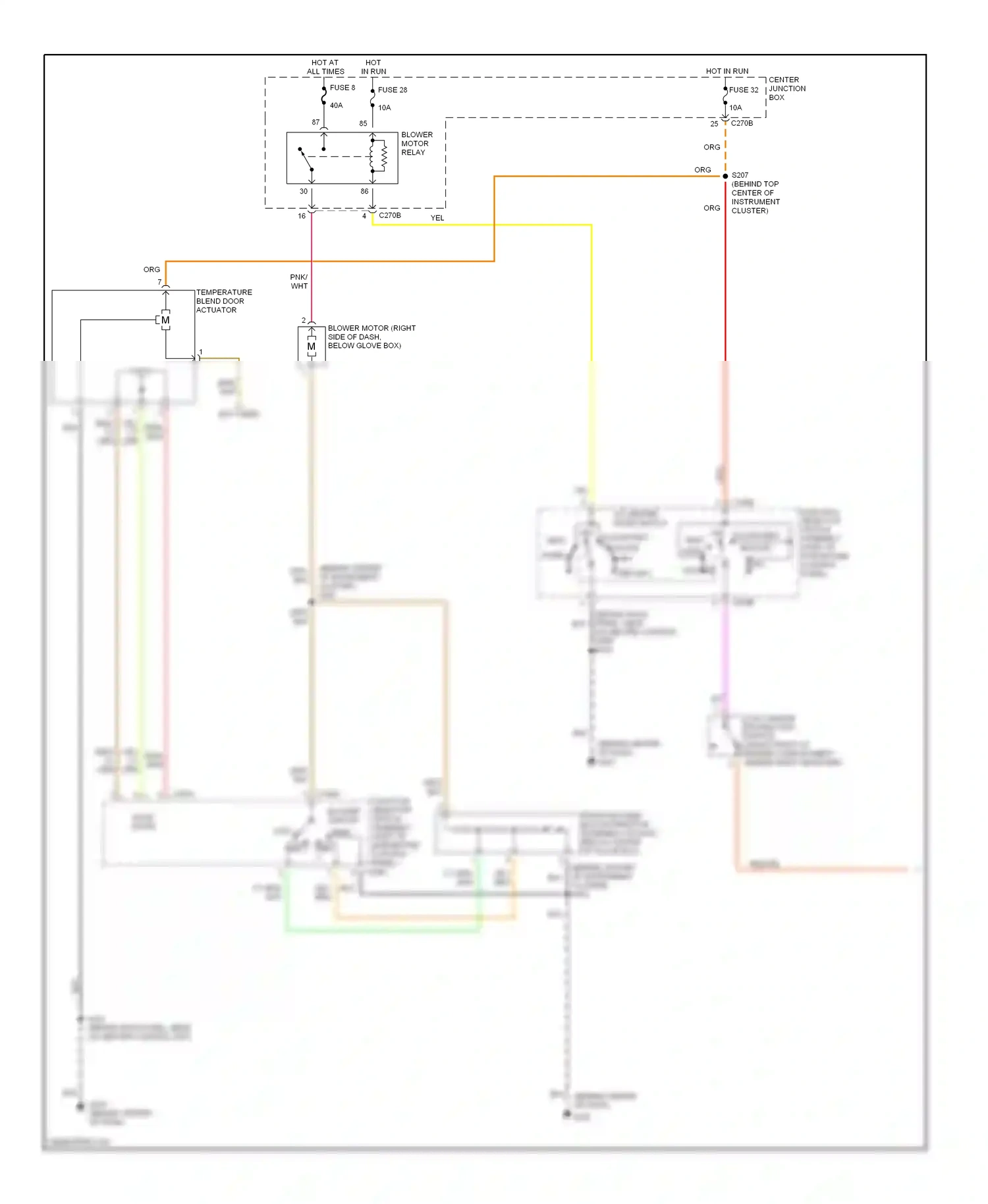 Ford Taurus IV (1999-2004) solid state wiring diagram  (5 of 8)