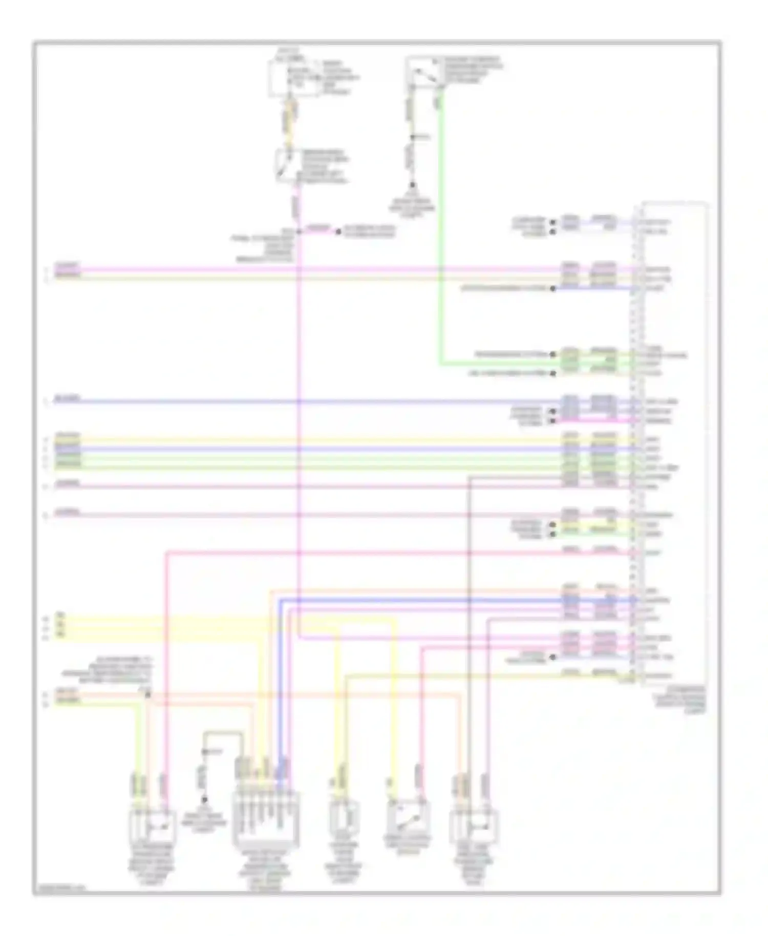 Taurus Ford V (2007-2009): Wiring diagram engine performance 3.5l (6 of 6)