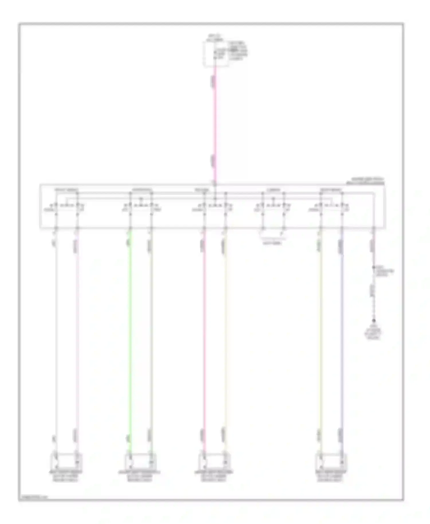 Wiring diagram blu/brn for Ford Taurus V (2007-2009) (9 of 16)