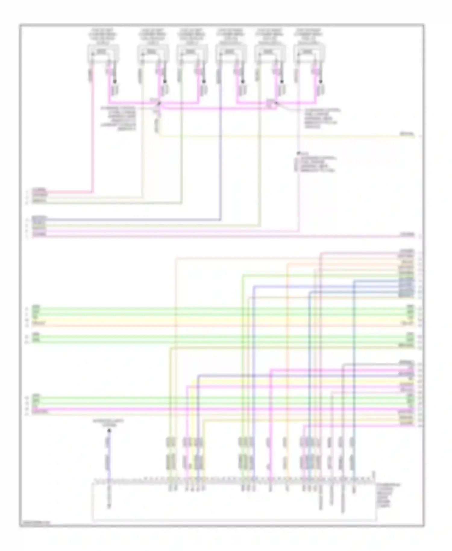 Wiring diagram tr 4 for Ford Taurus V (2007-2009) (1 of 2)
