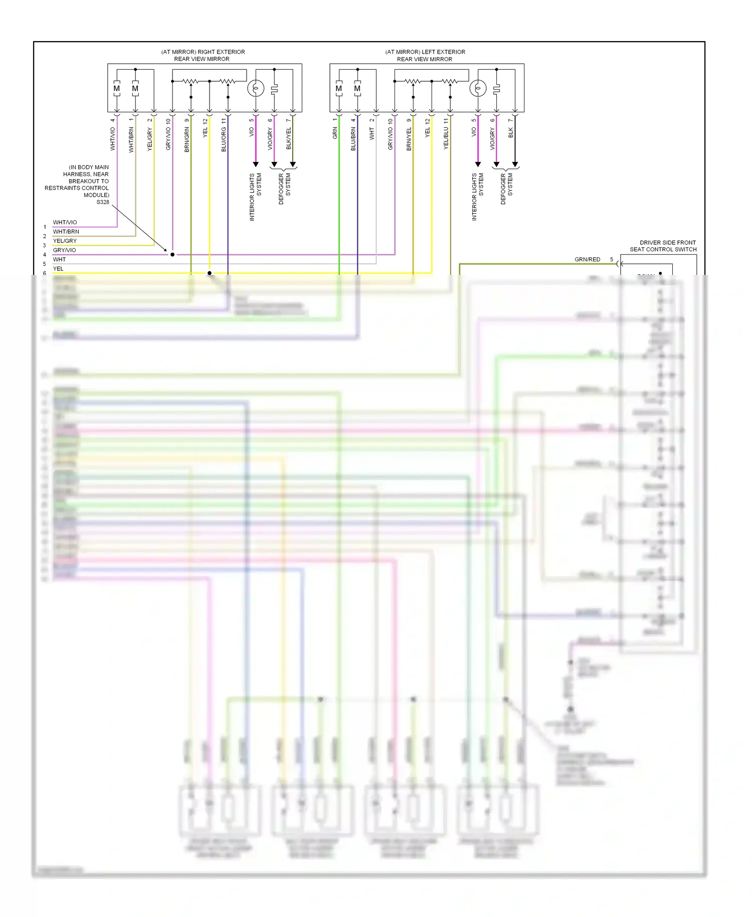 Ford Taurus V (2007-2009) wht wiring diagram  (28 of 56)