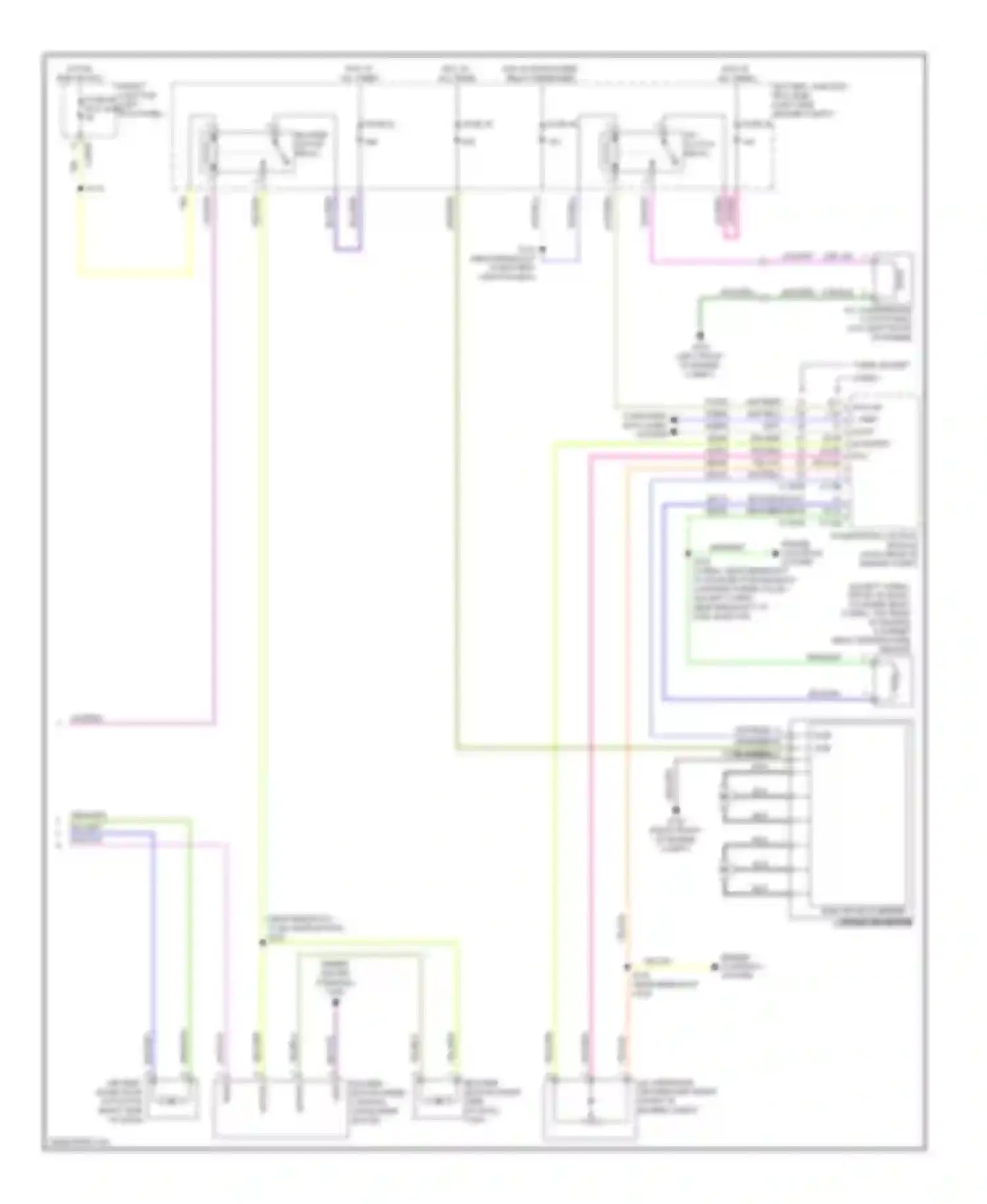Taurus Ford VI (2009-2012): Manual a/c circuit (2 of 2)