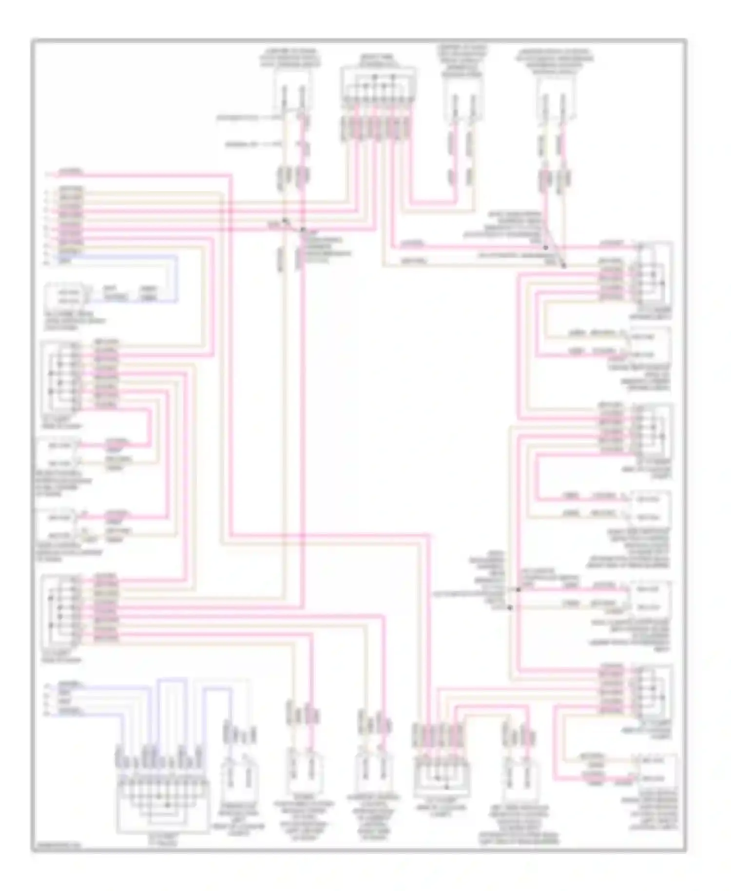 Taurus Ford VI (2009-2012): Computer data lines circuit (2 of 2)