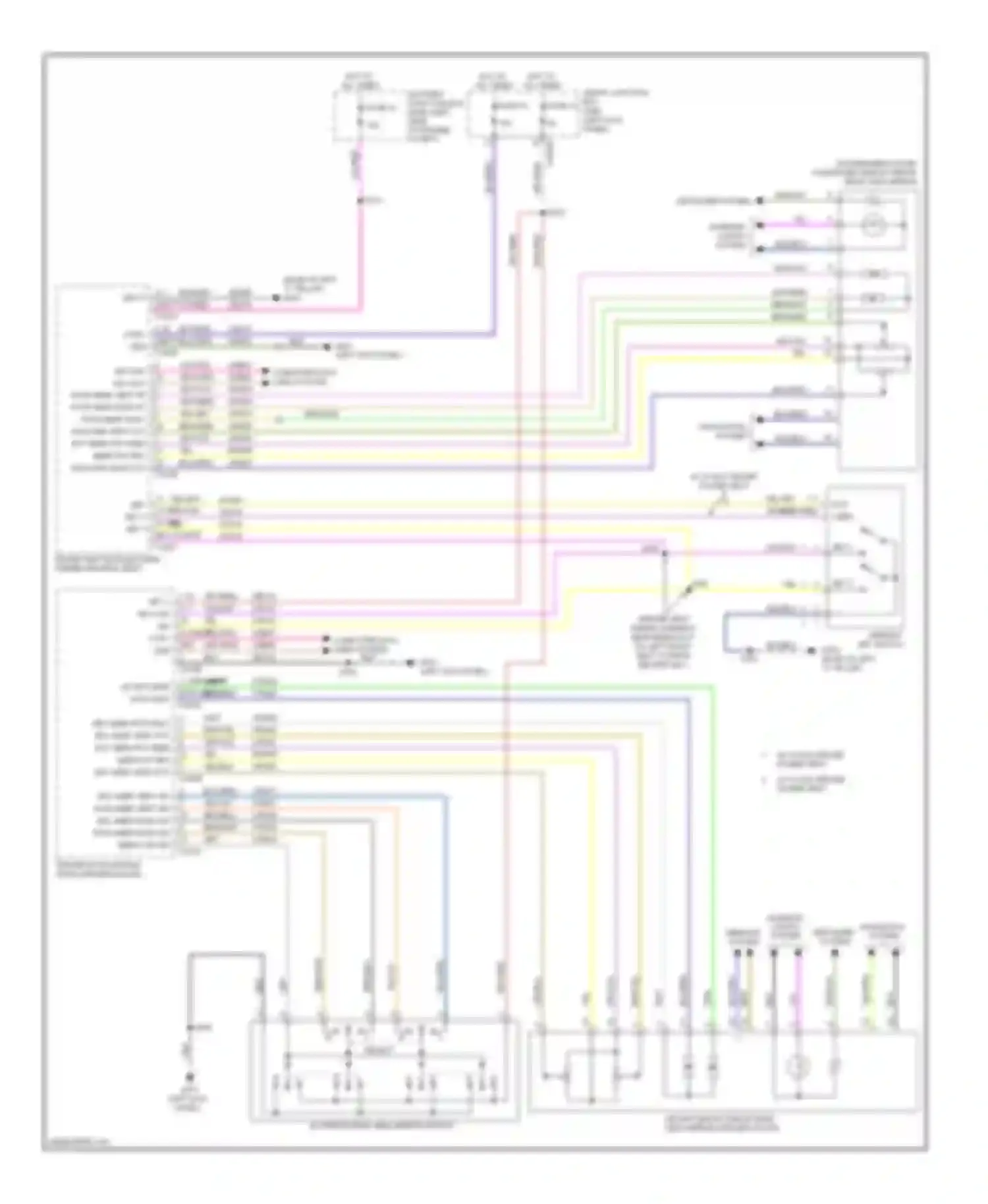 Taurus Ford VI (2009-2012): Memory mirrors circuit