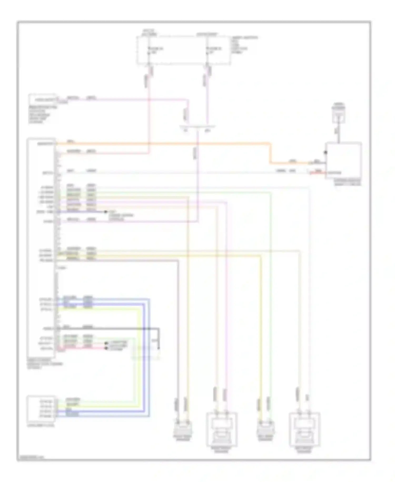 Taurus Ford VI (2009-2012): Base radio circuit