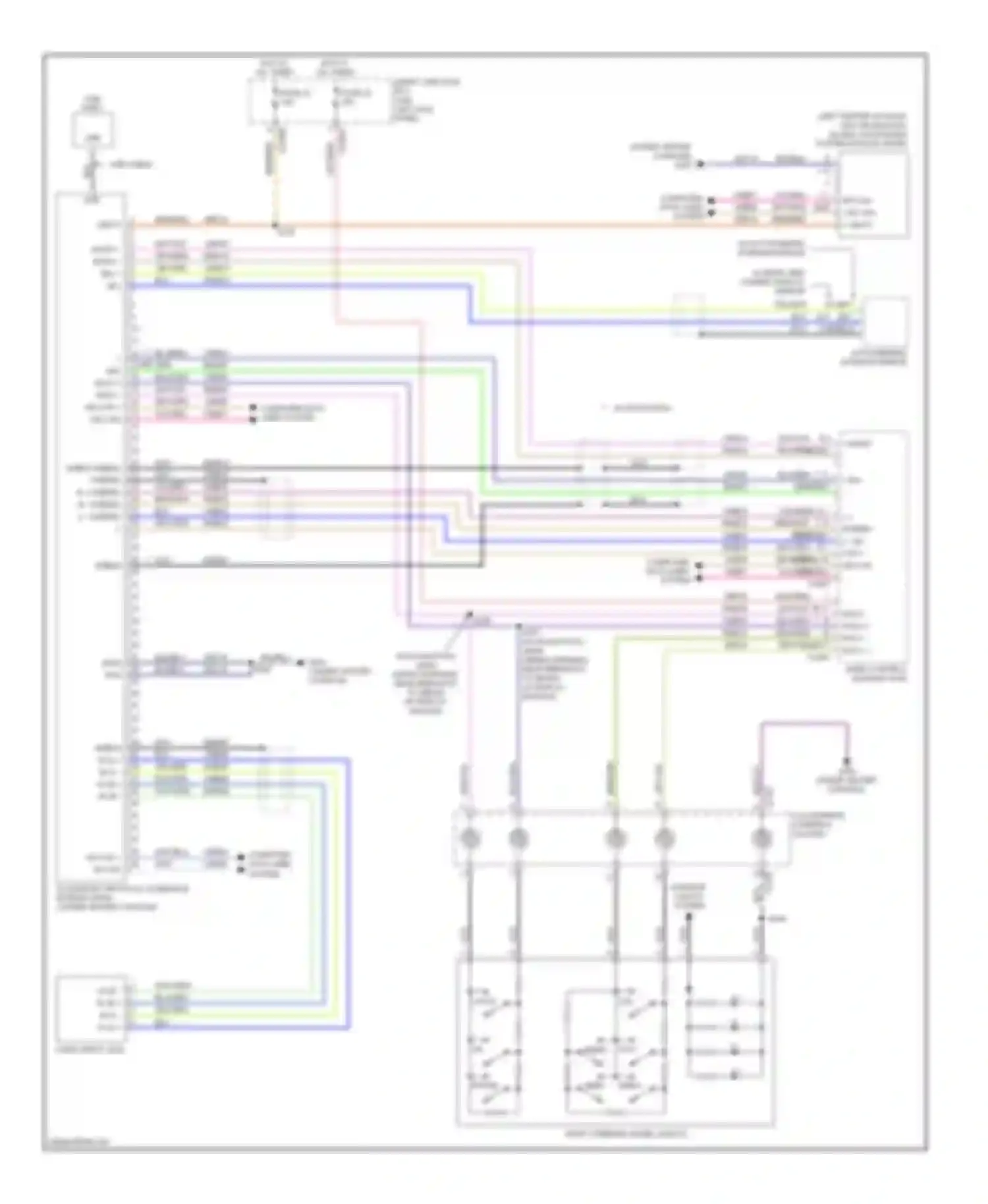 Taurus Ford VI (2009-2012): Sync radio circuit