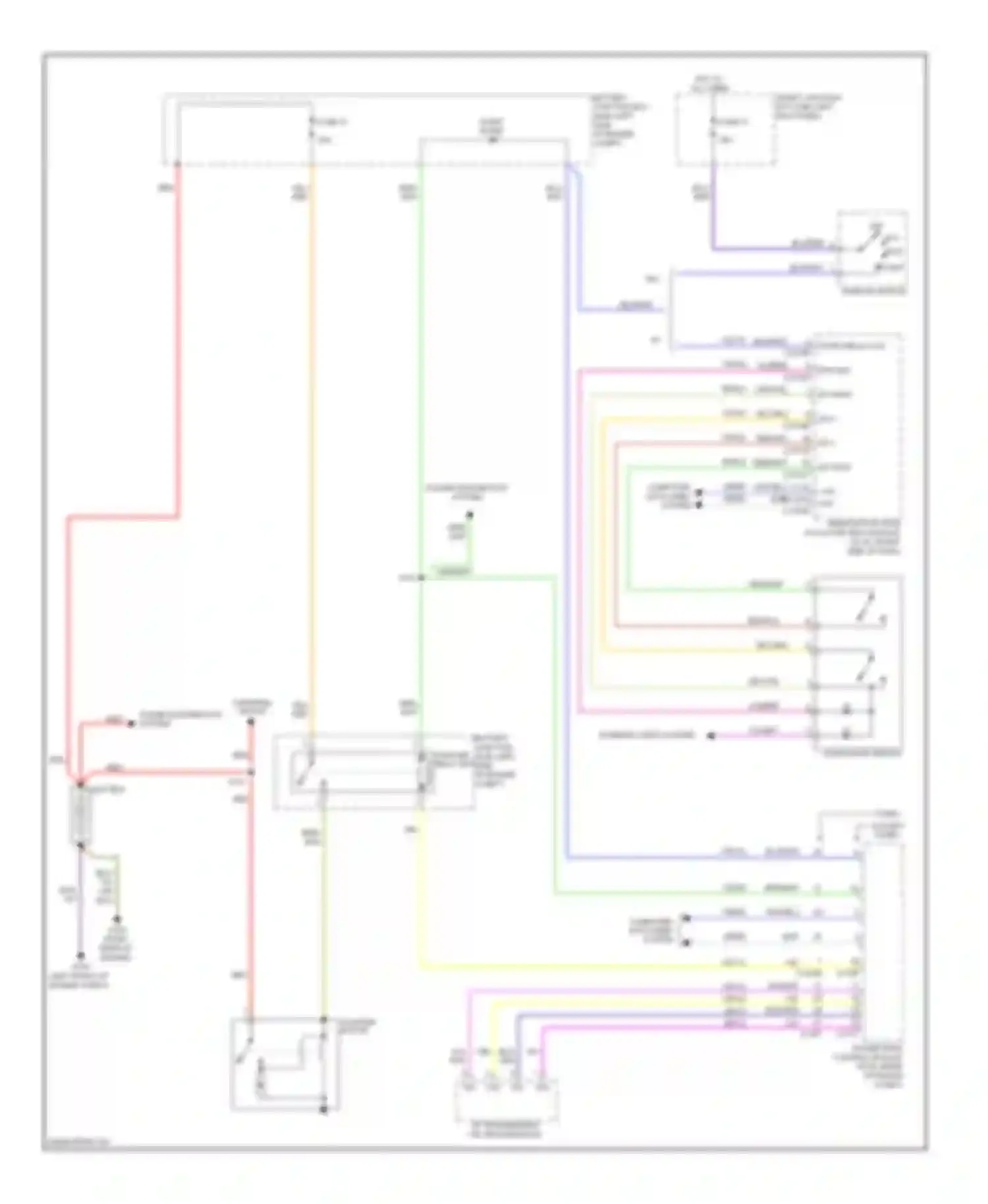 Taurus Ford VI (2009-2012): Starting circuit