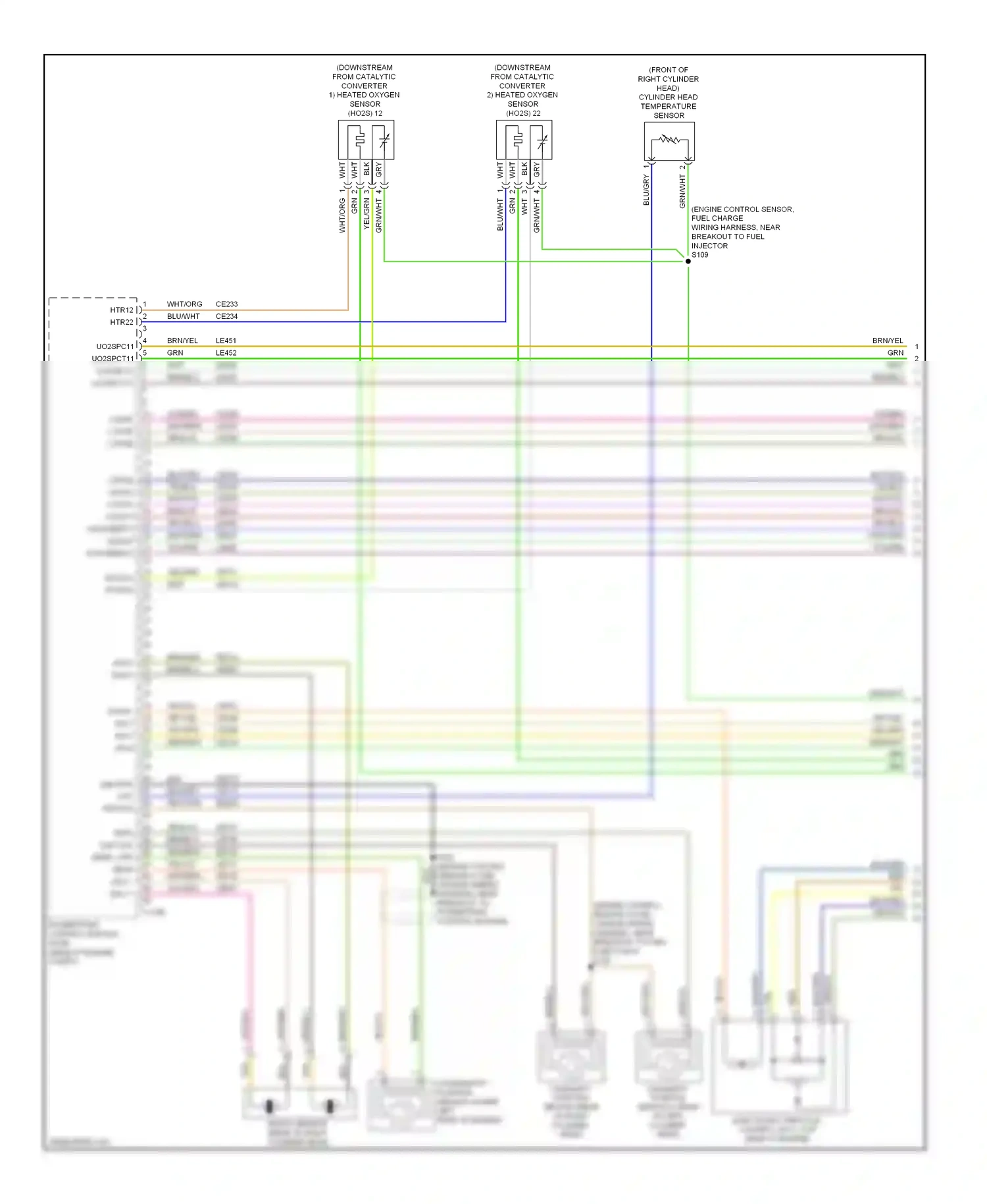 Wiring diagram brn/blu for Ford Taurus VI (2009-2012) (5 of 45)