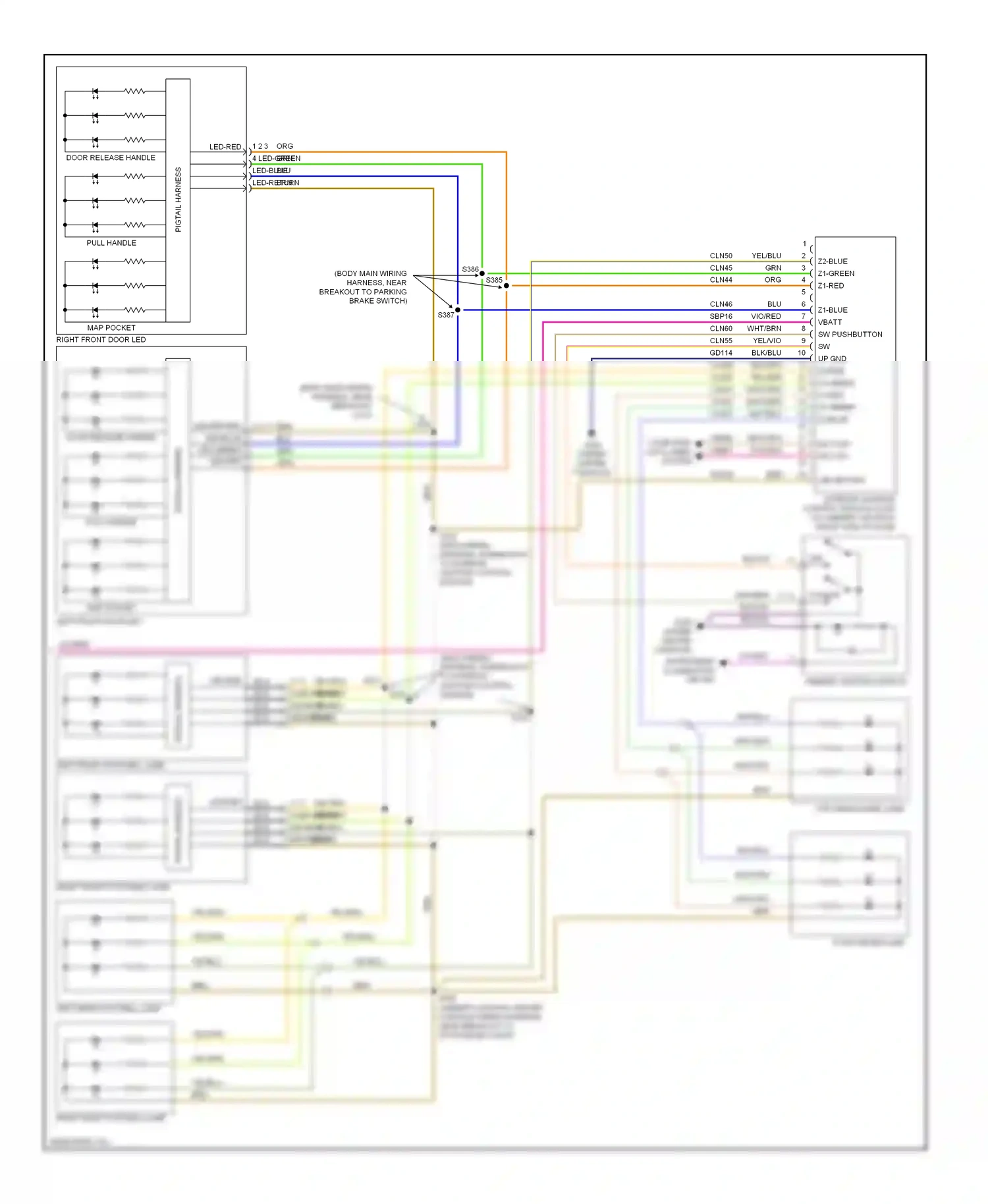 Wiring diagram computer data lines system for Ford Taurus VI (2009-2012) (22 of 59)