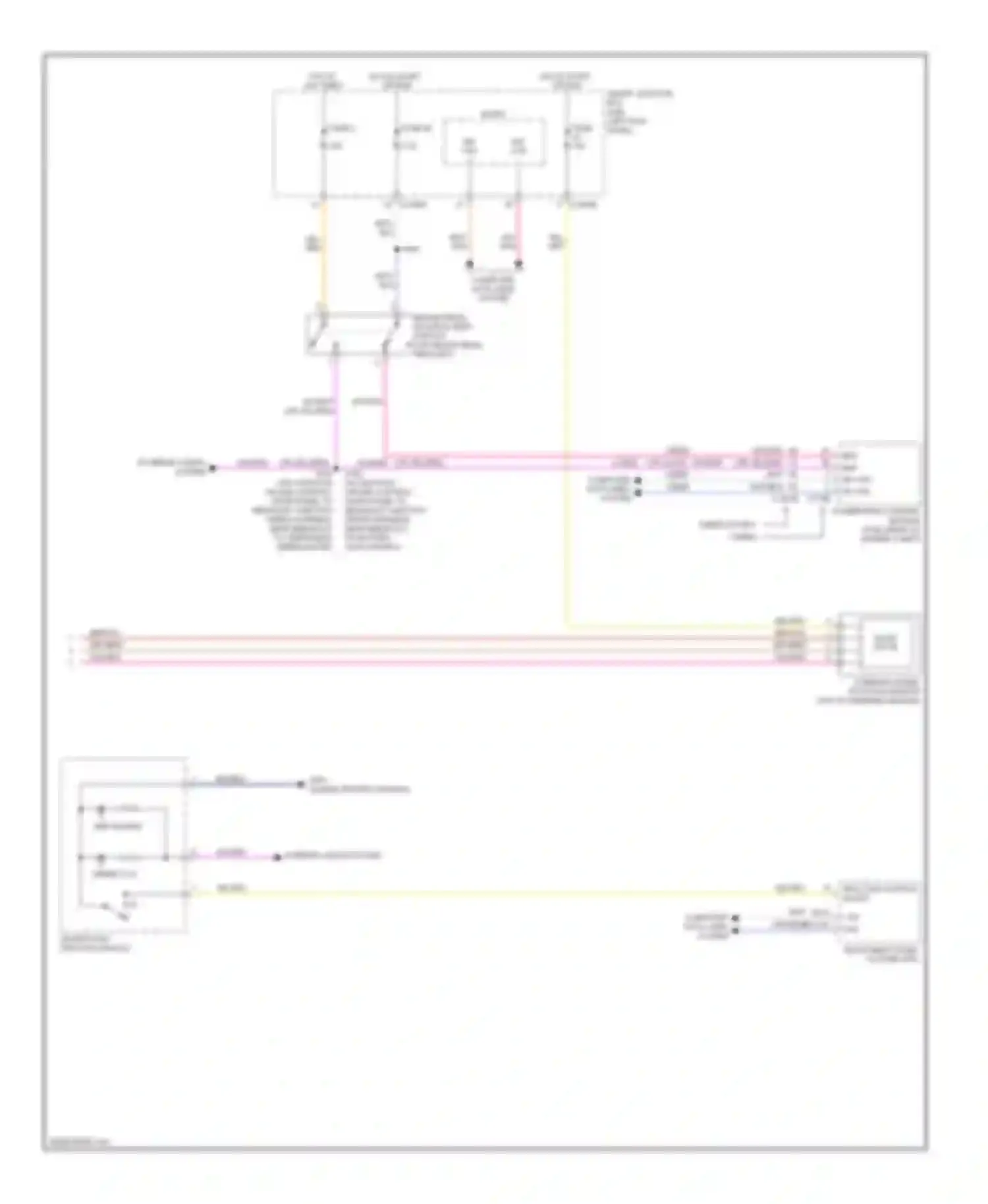 Wiring diagram solid state for Ford Taurus VI (2009-2012) (1 of 5)