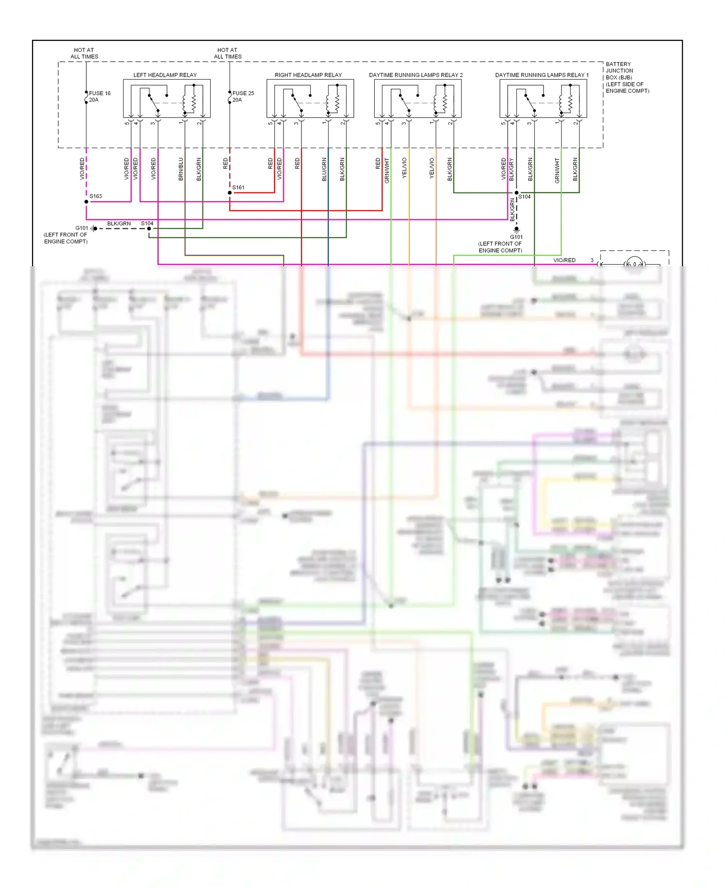Wiring diagram switch computer data lines system for Ford Taurus VI (2009-2012) (1 of 1)