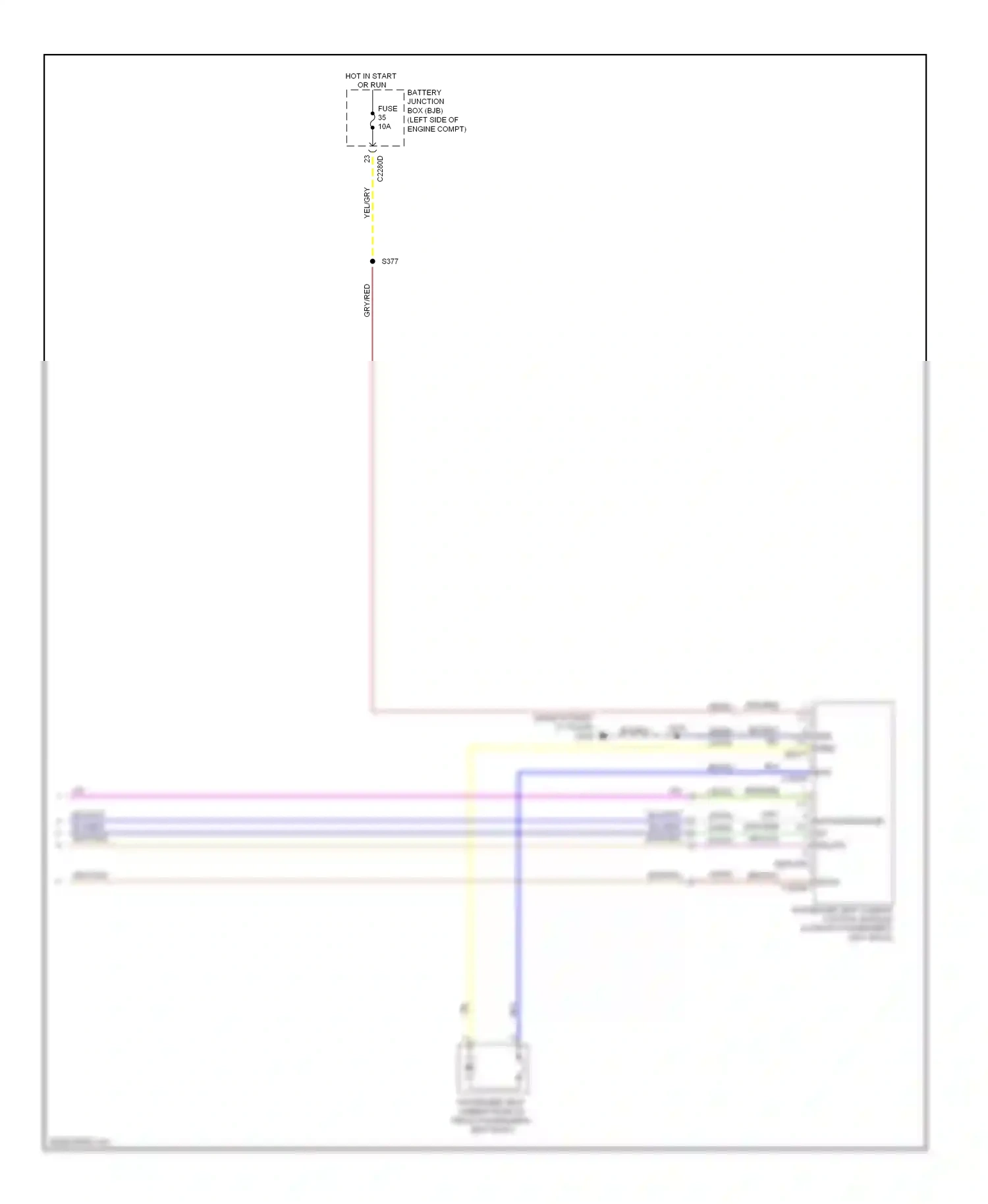 Wiring diagram vio for Ford Taurus VI (2009-2012) (45 of 58)