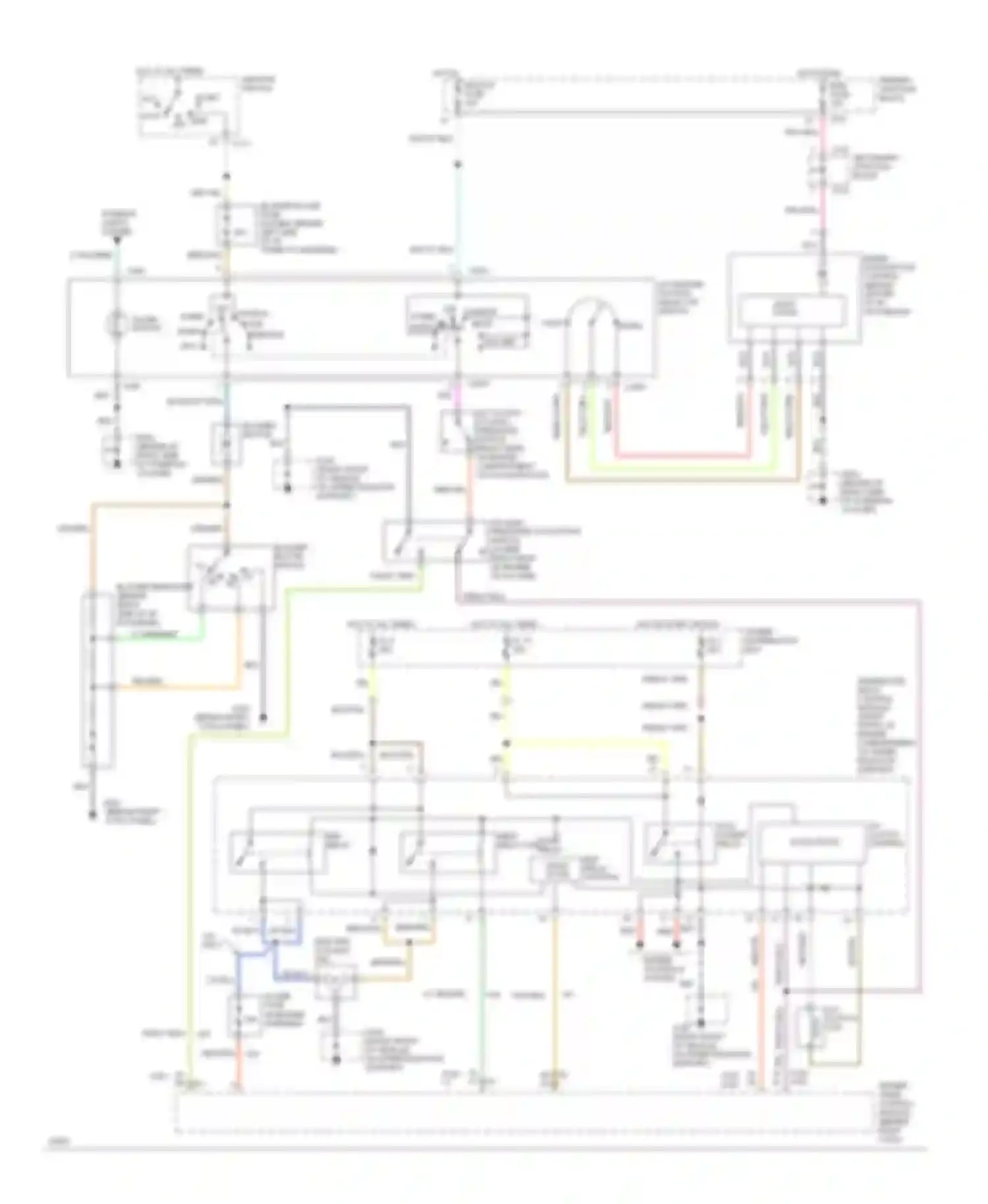 Thunderbird Ford X (1988-1997): 3.8l, a/c circuit, manual a/c