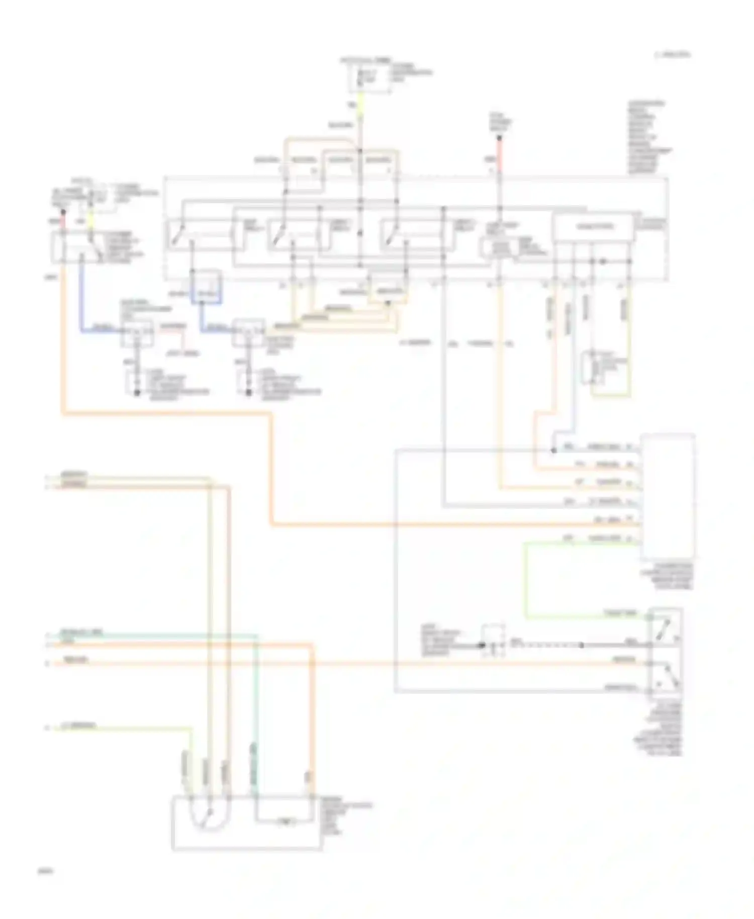 Thunderbird Ford X (1988-1997): 3.8l sc, a/c circuit, auto a/c (2 of 2)