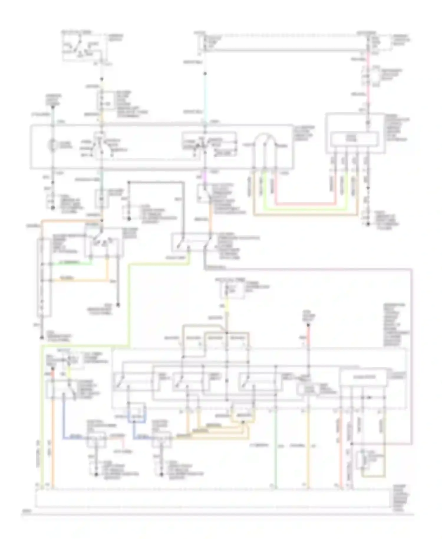 Thunderbird Ford X (1988-1997): 3.8l sc, a/c circuit, manual a/c