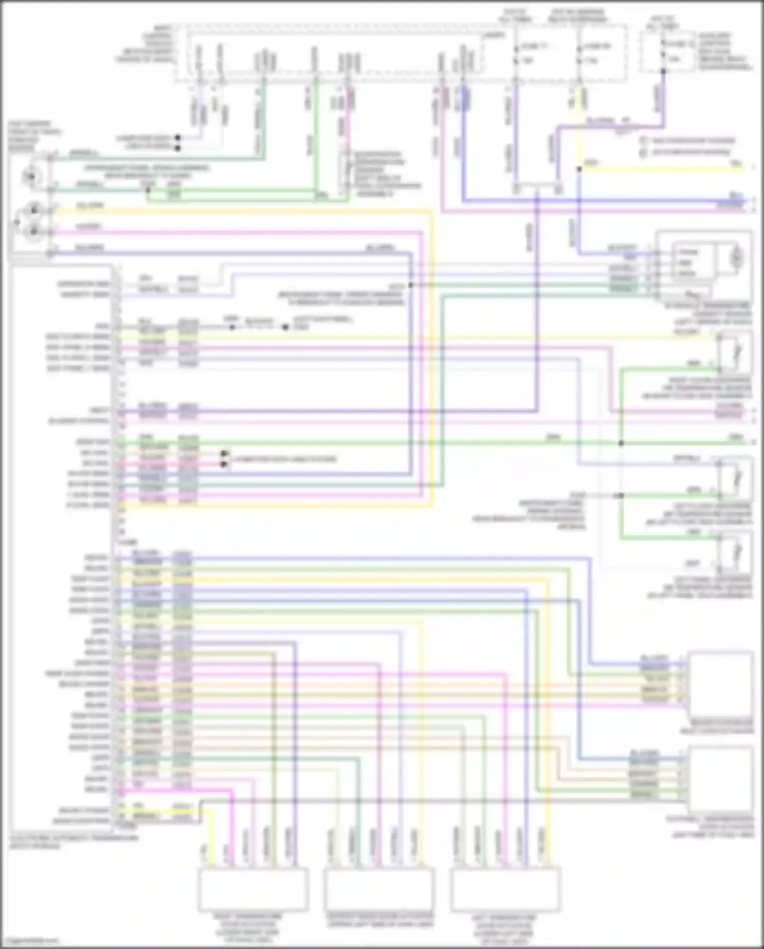 Tourneo Connect Ford II (2013-2018): Automatic a/c circuit (1 of 3)