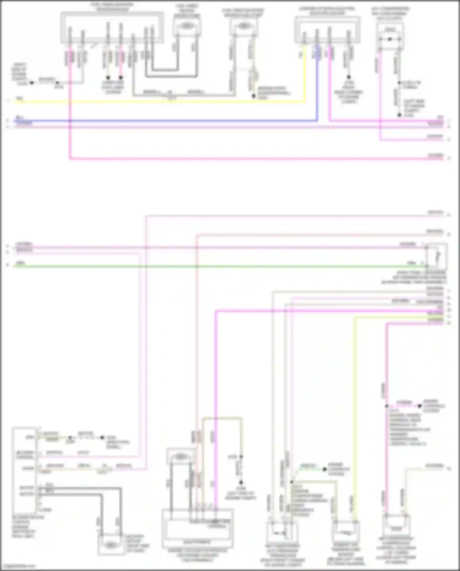 Tourneo Connect Ford II (2013-2018): Automatic a/c circuit (2 of 3)
