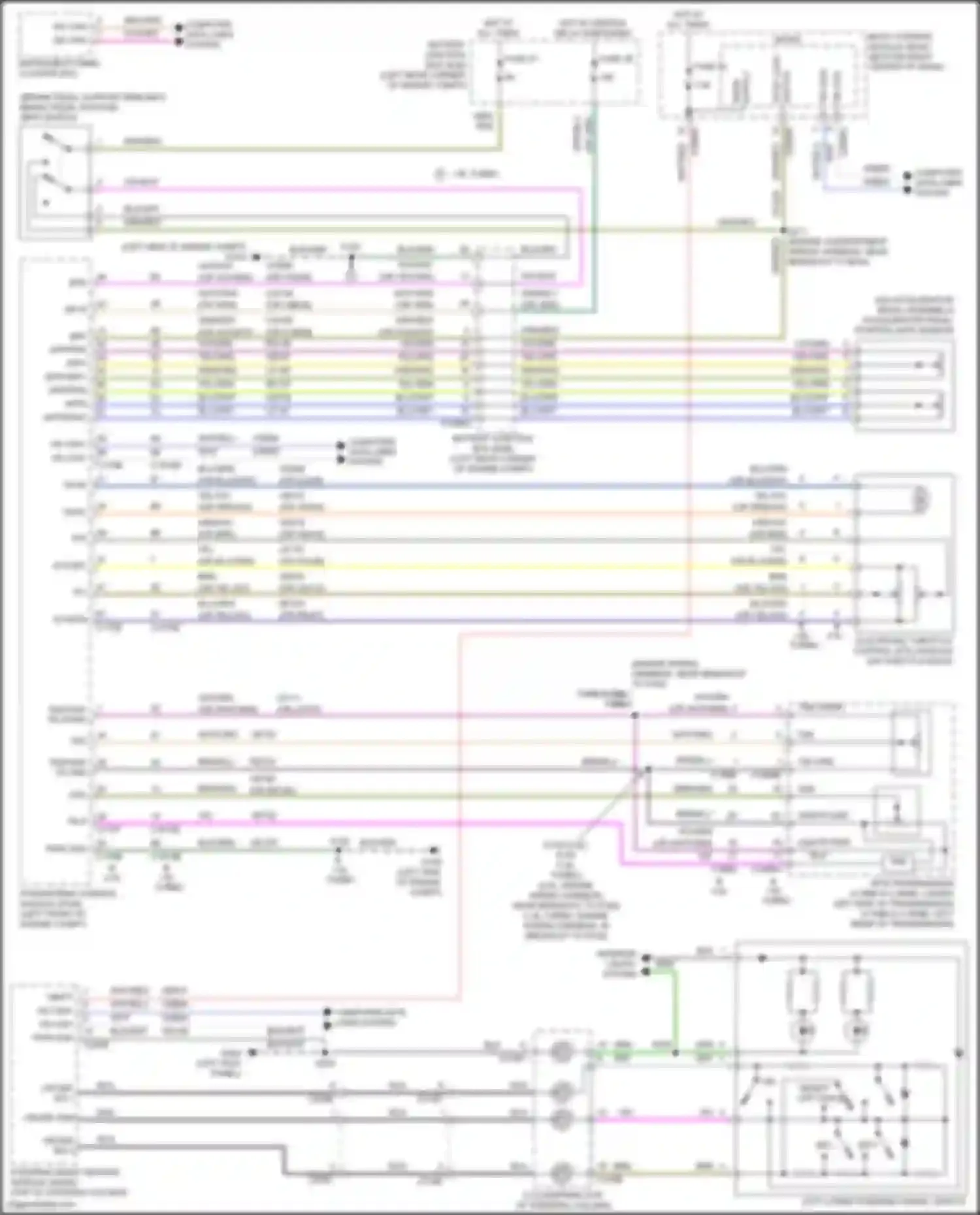 Tourneo Connect Ford II (2013-2018): Cruise control circuit