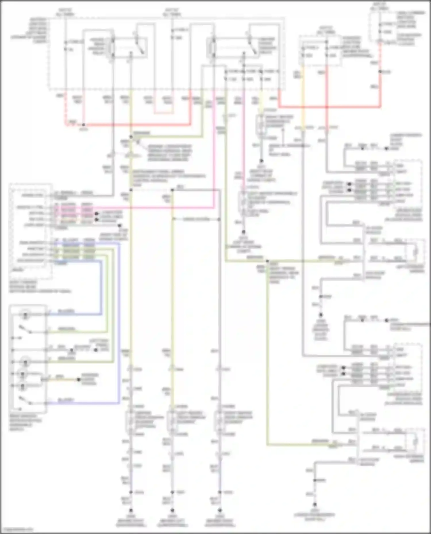 Tourneo Connect Ford II (2013-2018): Defoggers circuit