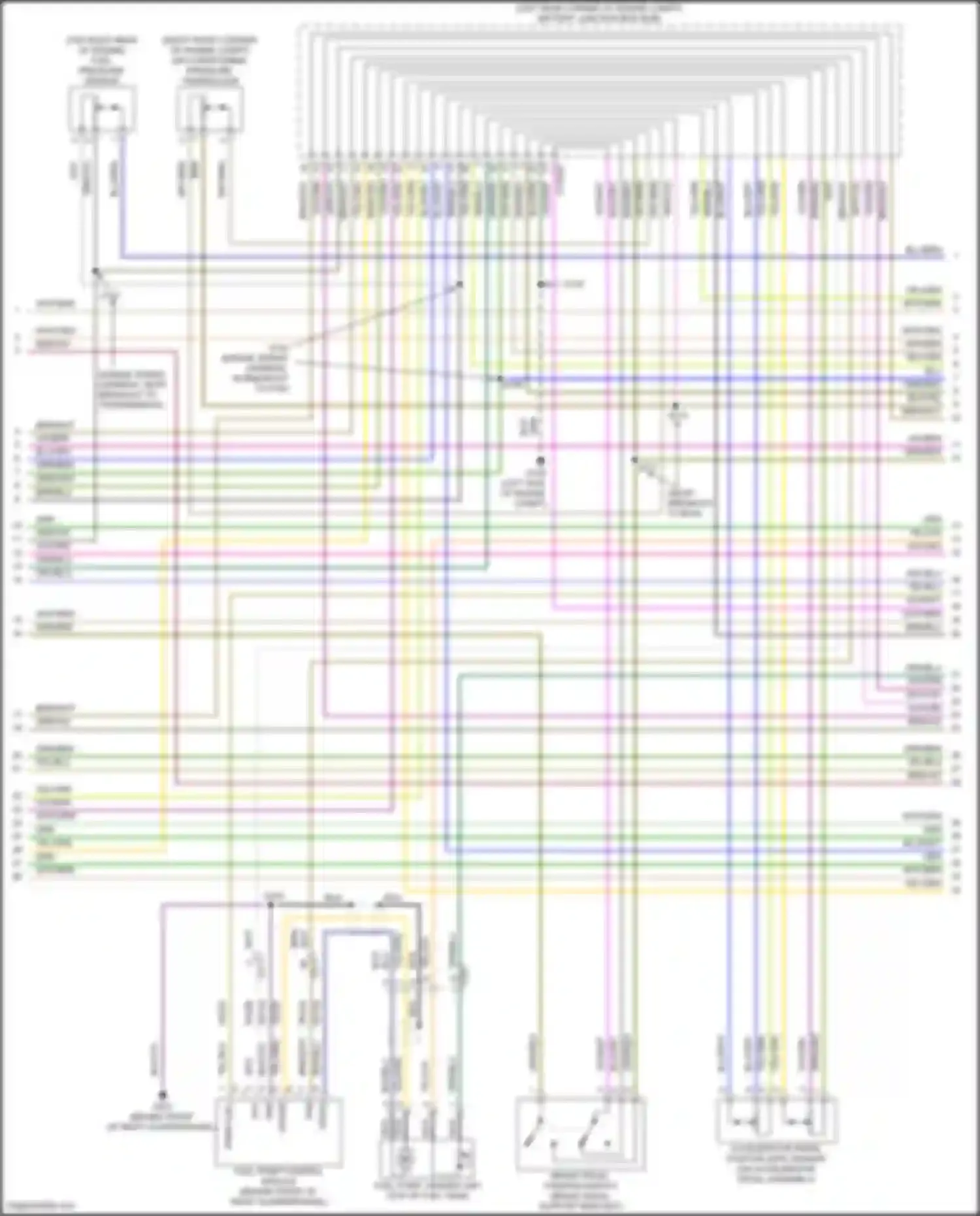 Tourneo Connect Ford II (2013-2018): Wiring diagram engine performance 1.6l turbo (2 of 6)