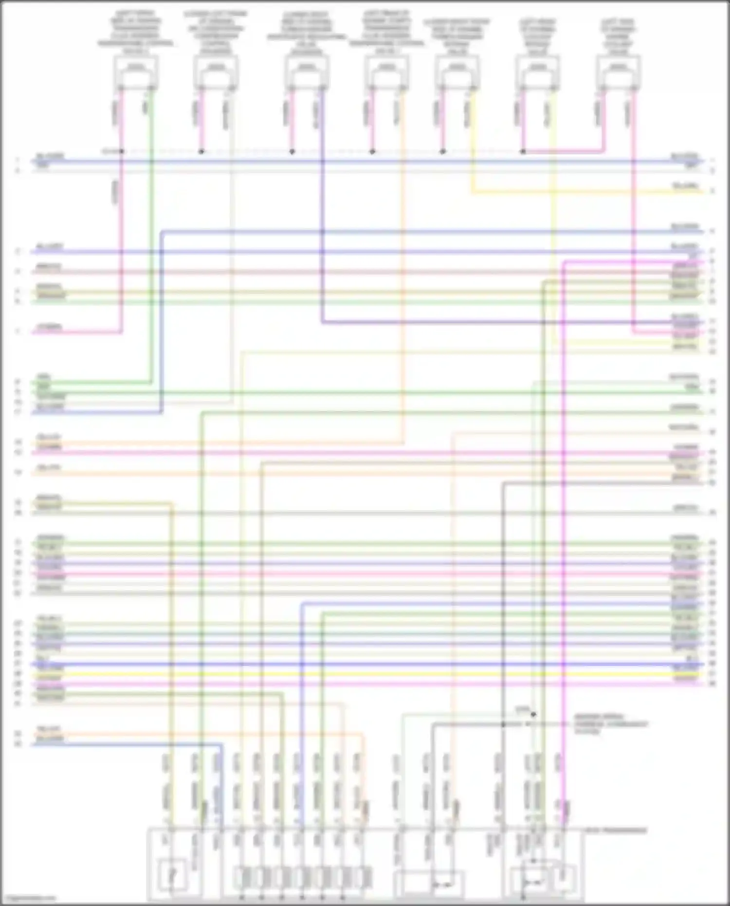 Tourneo Connect Ford II (2013-2018): Wiring diagram engine performance 1.6l turbo (5 of 6)