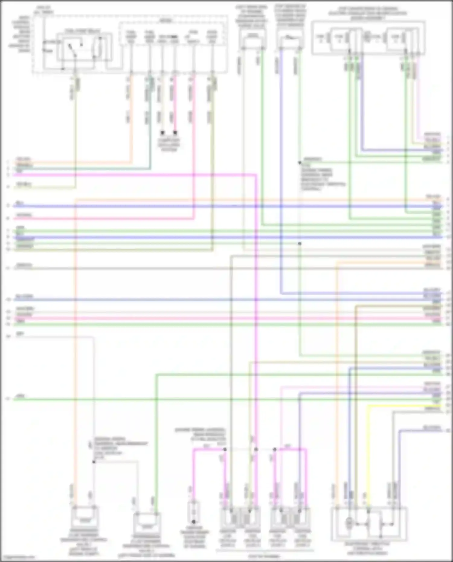 Tourneo Connect Ford II (2013-2018): Wiring diagram engine performance 2.5l cng (4 of 5)