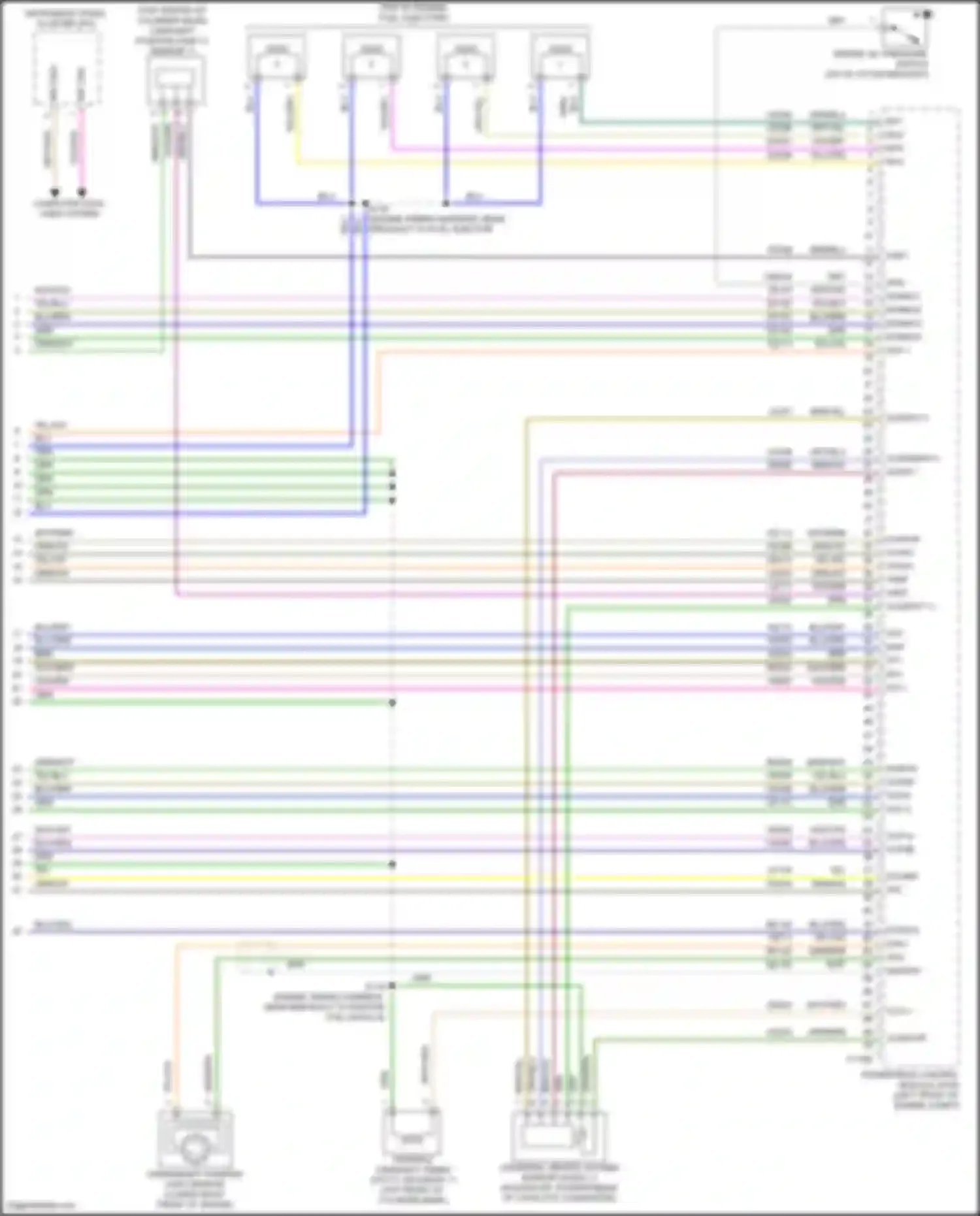Tourneo Connect Ford II (2013-2018): Wiring diagram engine performance 2.5l cng (5 of 5)