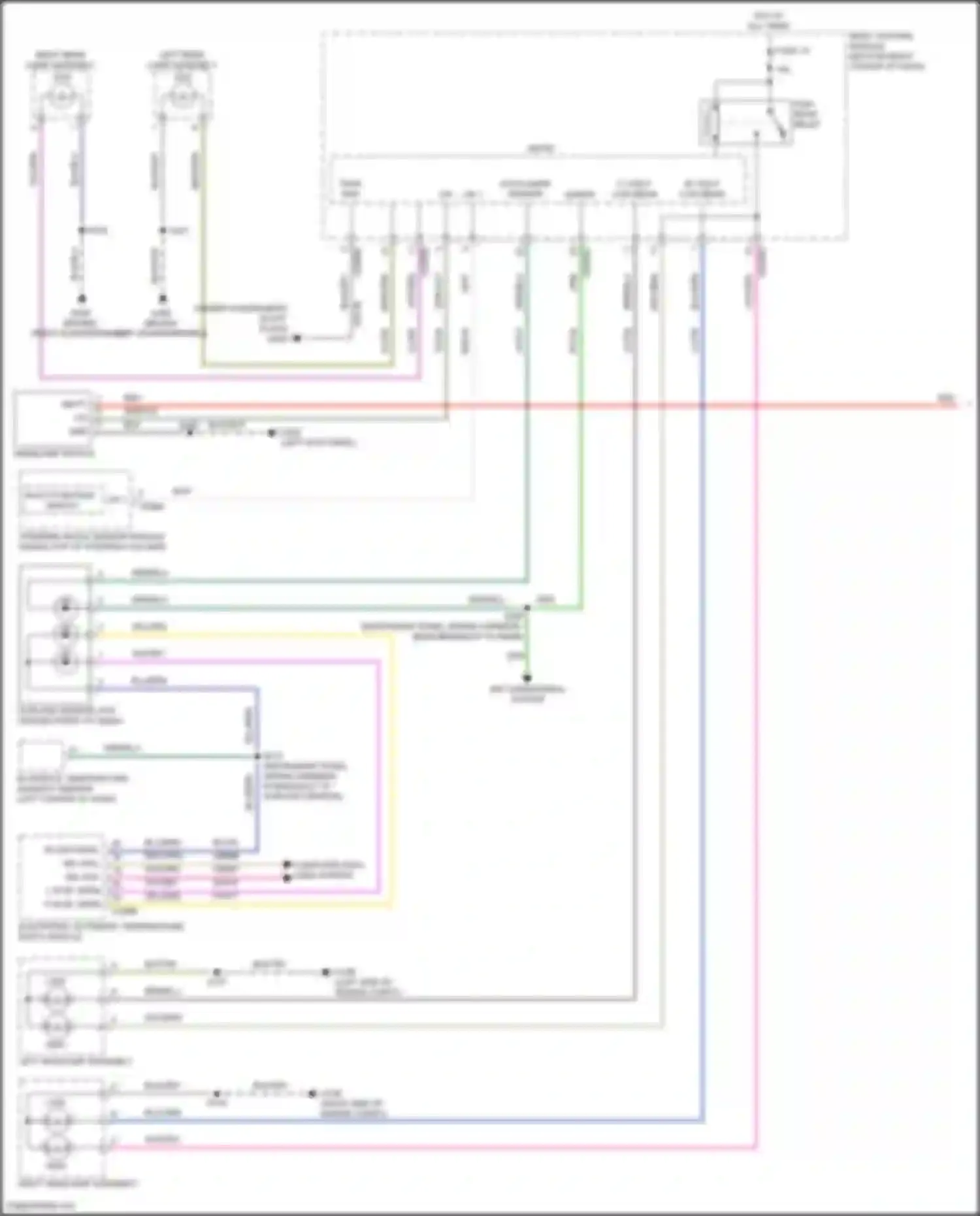 Tourneo Connect Ford II (2013-2018): Headlights circuit (1 of 2)