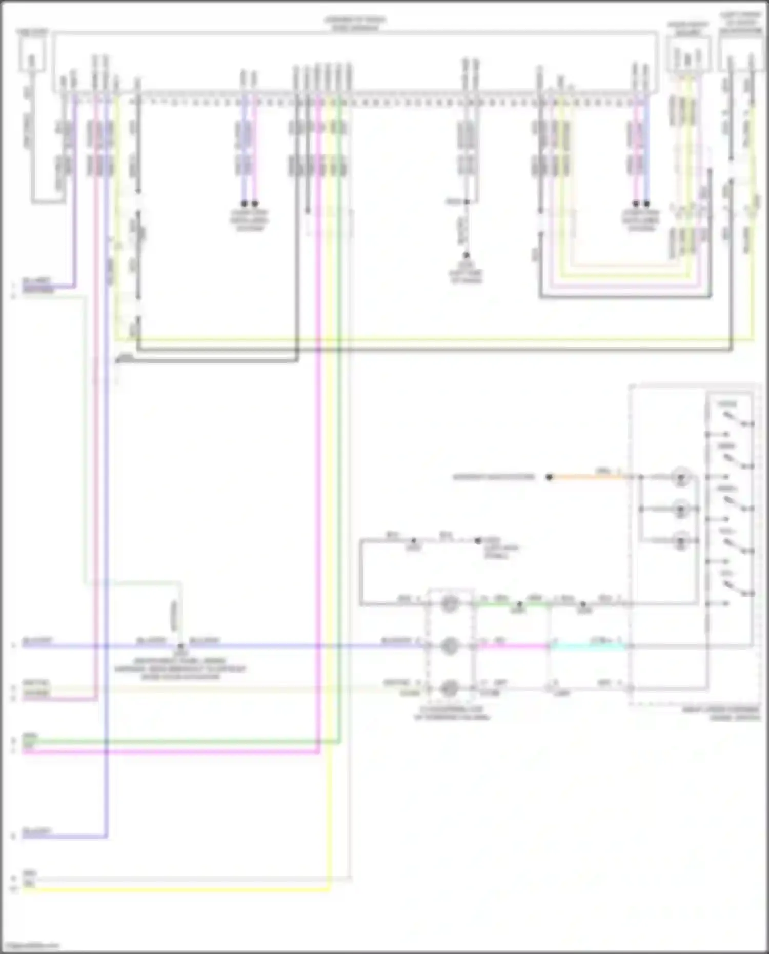 Tourneo Connect Ford II (2013-2018): Navigation circuit, w/ sync gen 1 (3 of 3)
