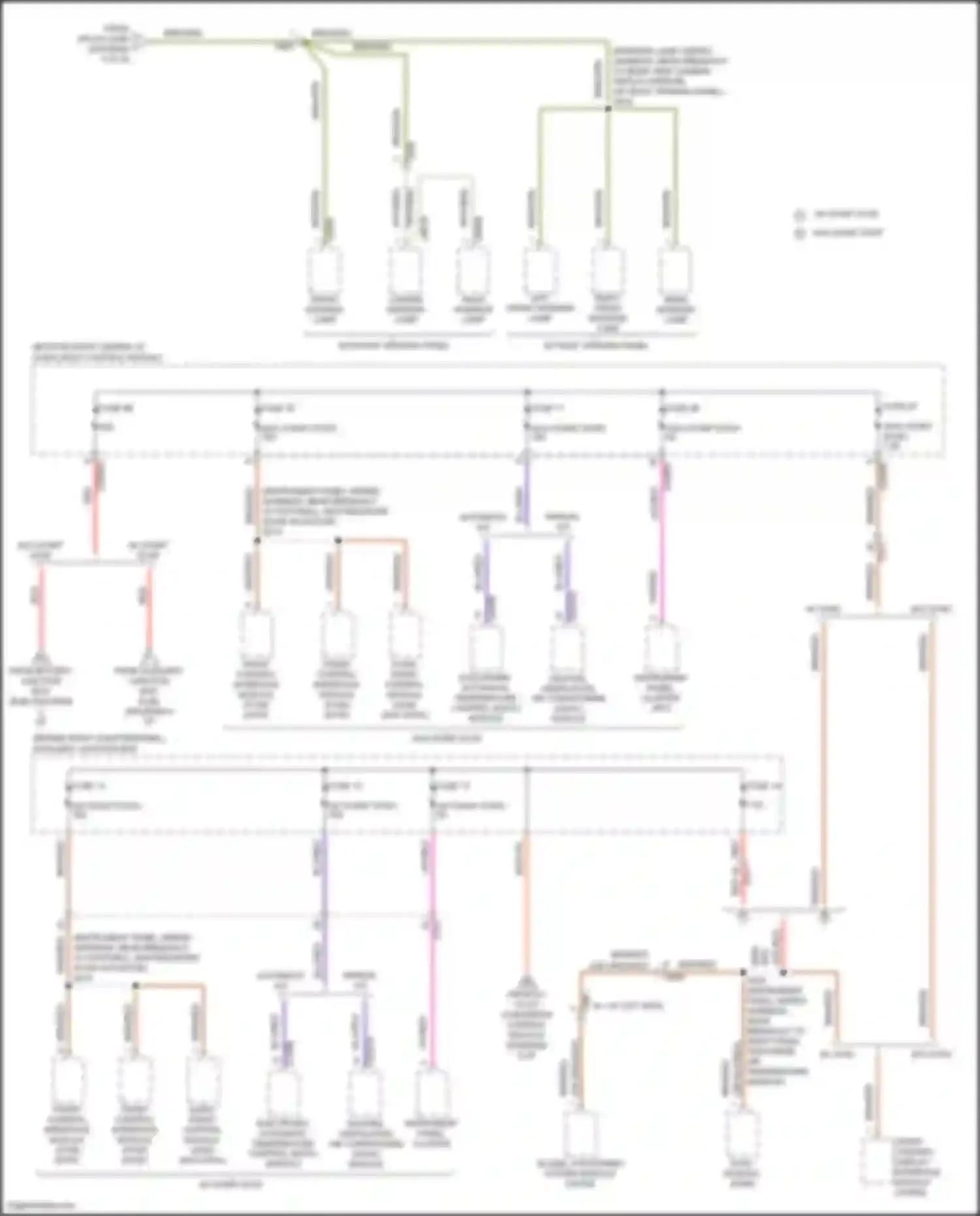 Tourneo Connect Ford II (2013-2018): Power distribution circuit (7 of 8)
