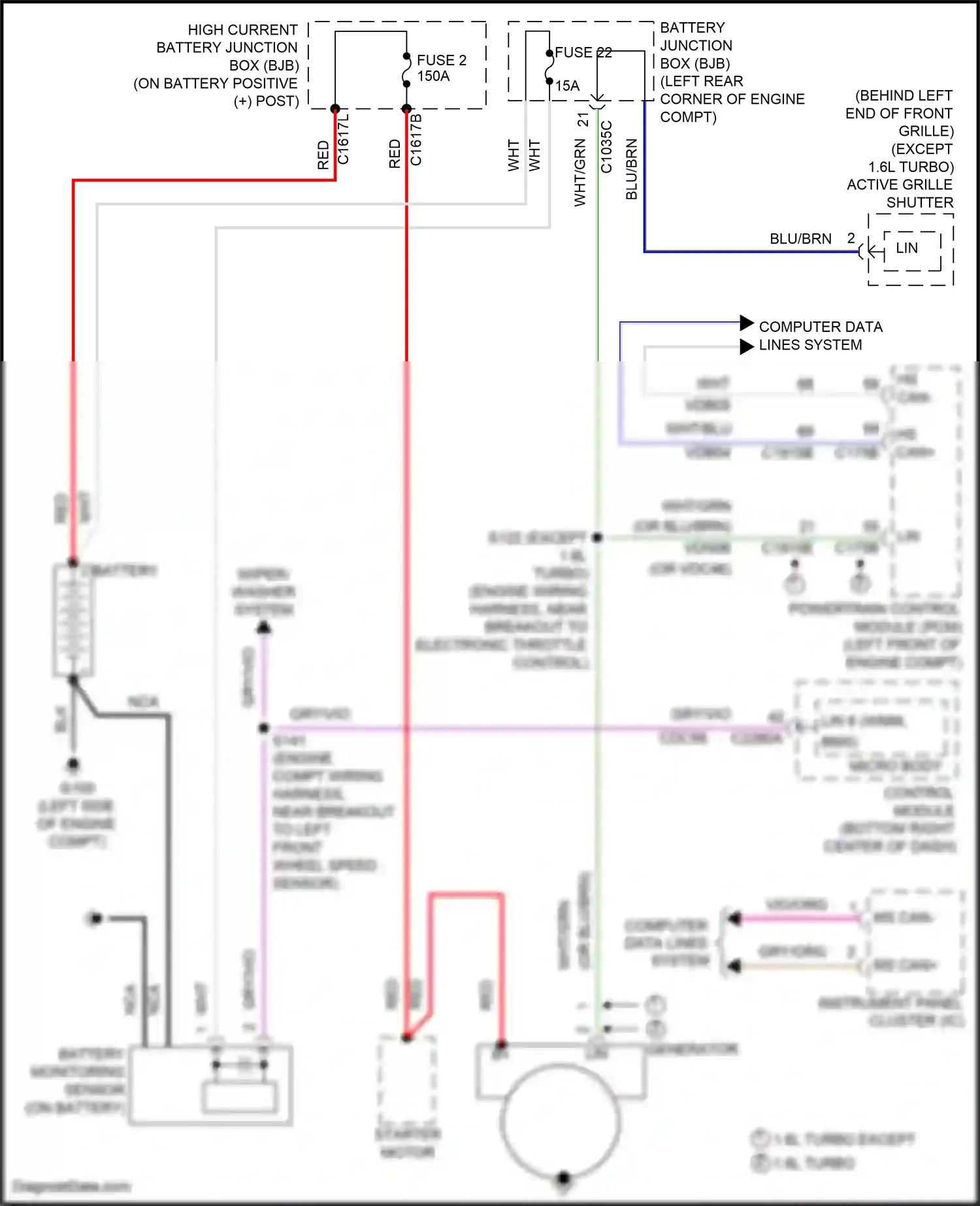 Ford Tourneo Connect II (2013-2018) computer data lines system wiring diagram  (14 of 77)