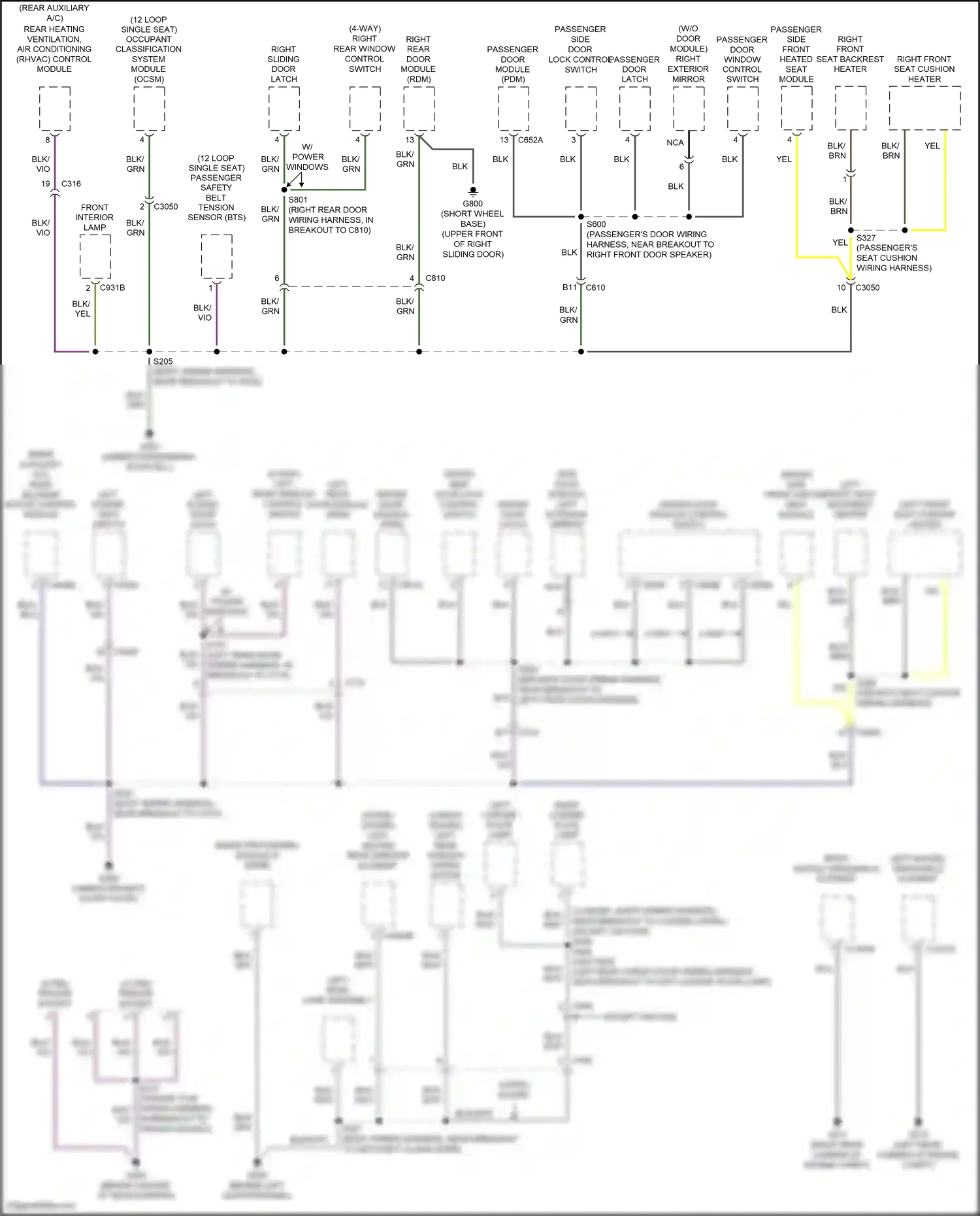Ford Tourneo Connect II (2013-2018) image processing module b (ipmb) wiring diagram  (1 of 1)