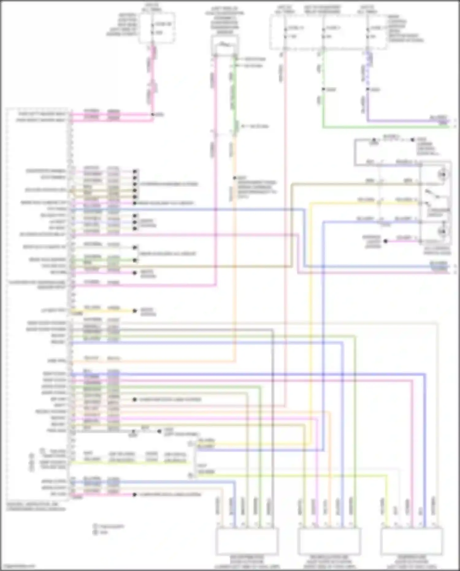 Transit Connect Ford II facelift (2018-2024): Manual a/c circuit (1 of 3)