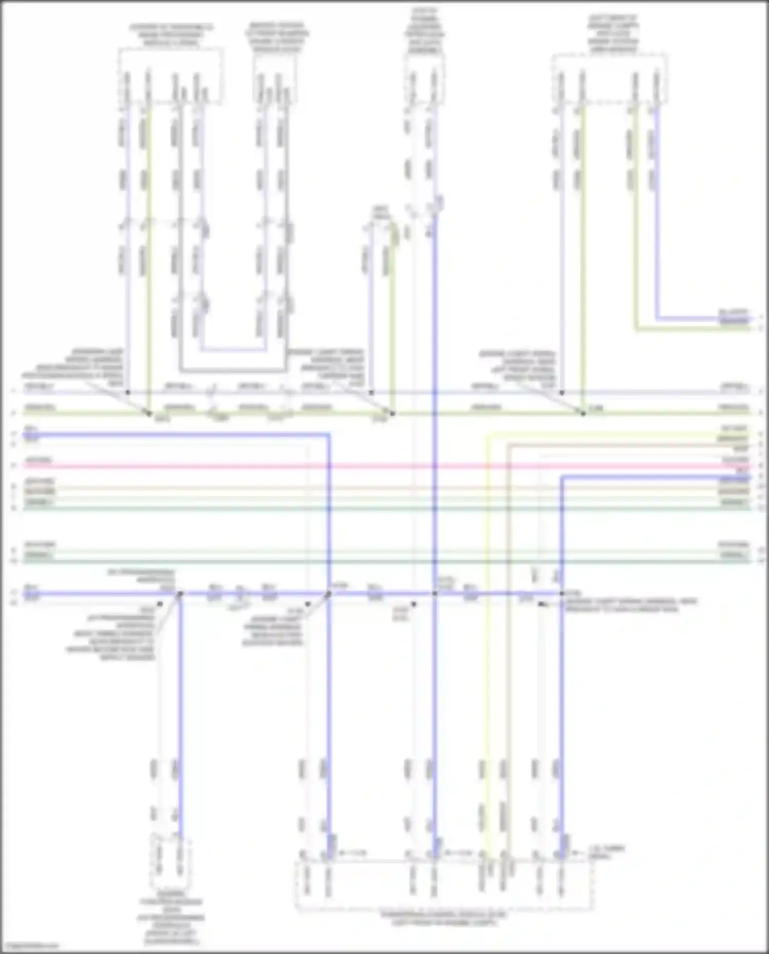 Transit Connect Ford II facelift (2018-2024): Computer data lines circuit (2 of 5)
