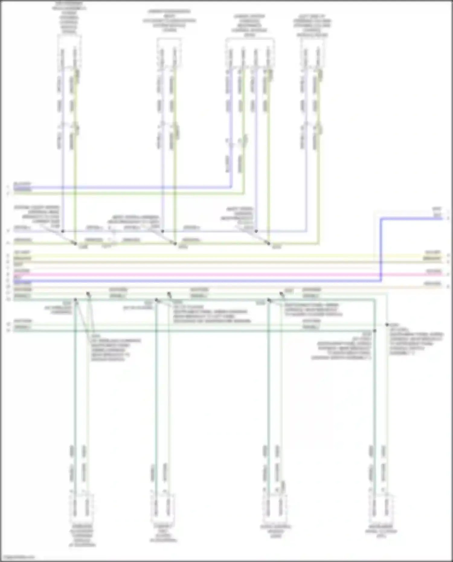 Transit Connect Ford II facelift (2018-2024): Computer data lines circuit (3 of 5)