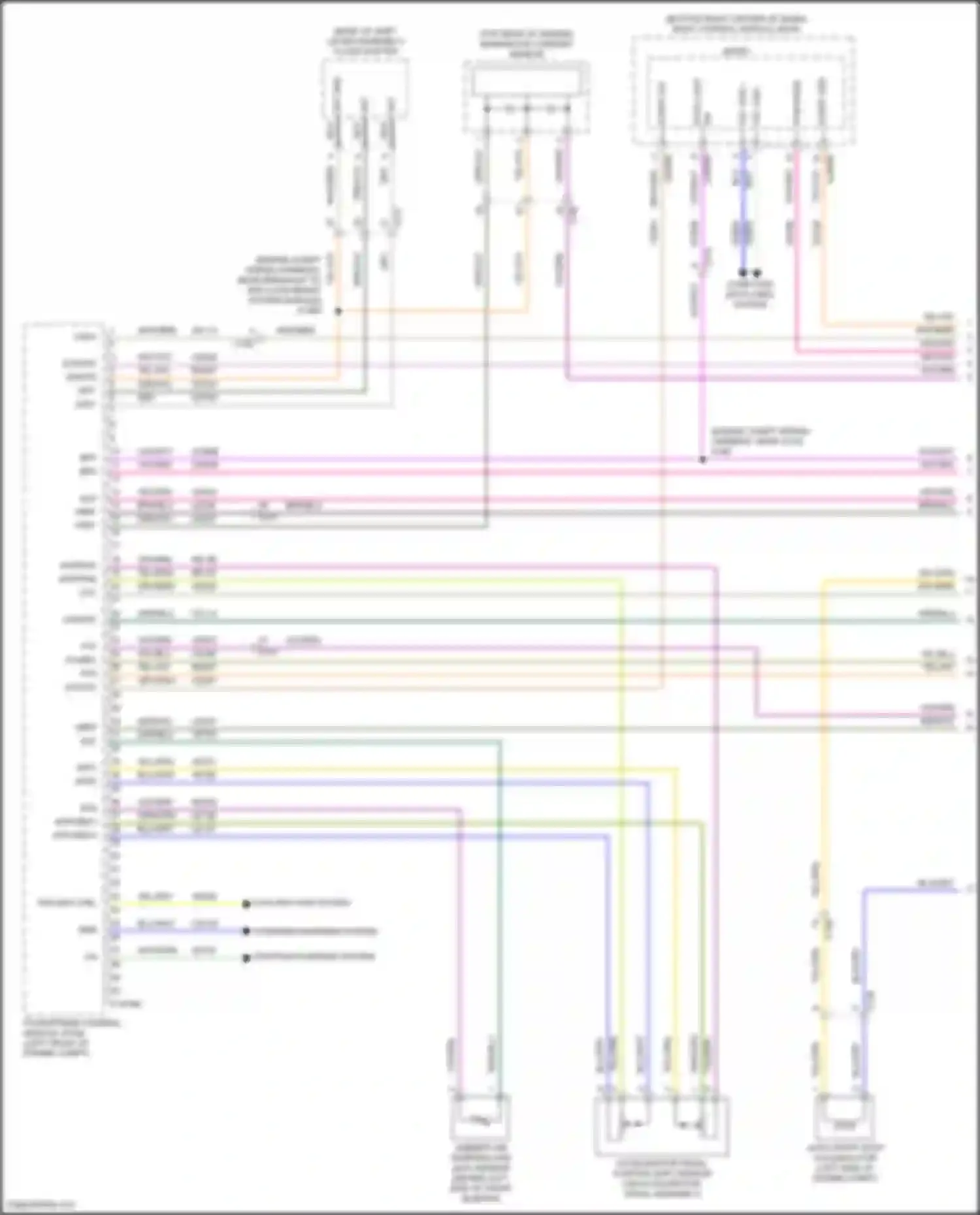 Transit Connect Ford II facelift (2018-2024): Wiring diagram engine performance 2.0l (1 of 8)