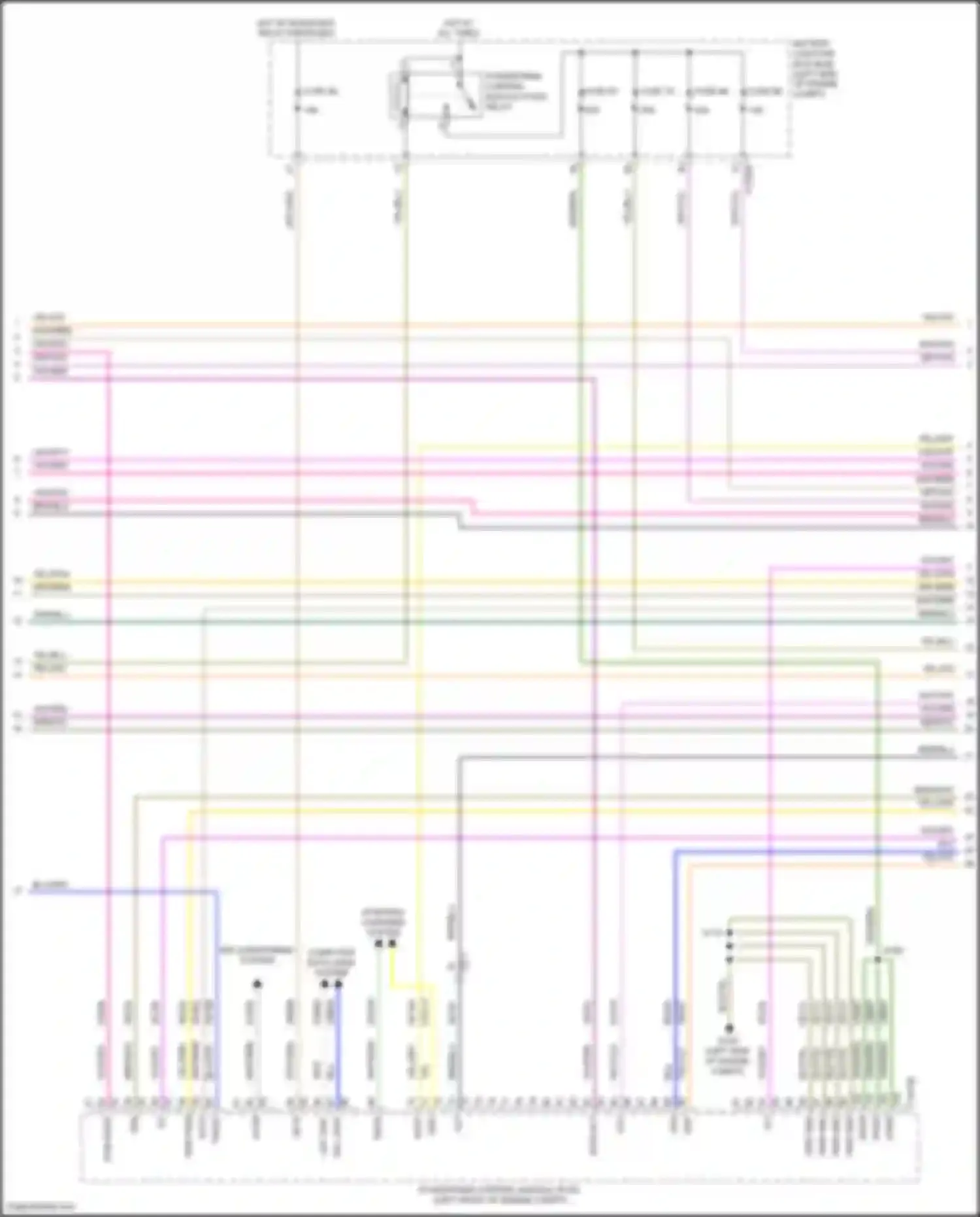 Transit Connect Ford II facelift (2018-2024): Wiring diagram engine performance 2.0l (2 of 8)