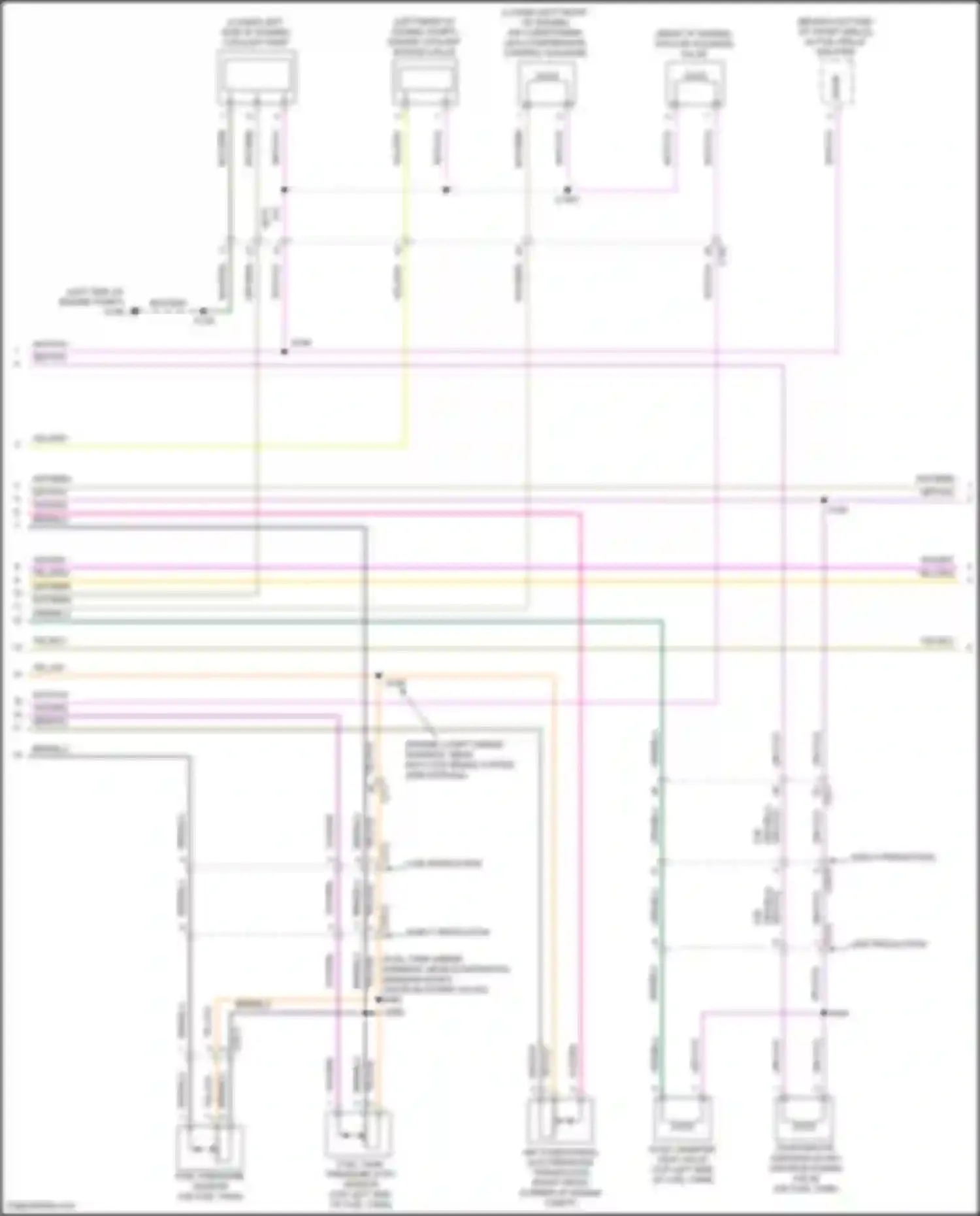 Transit Connect Ford II facelift (2018-2024): Wiring diagram engine performance 2.0l (4 of 8)