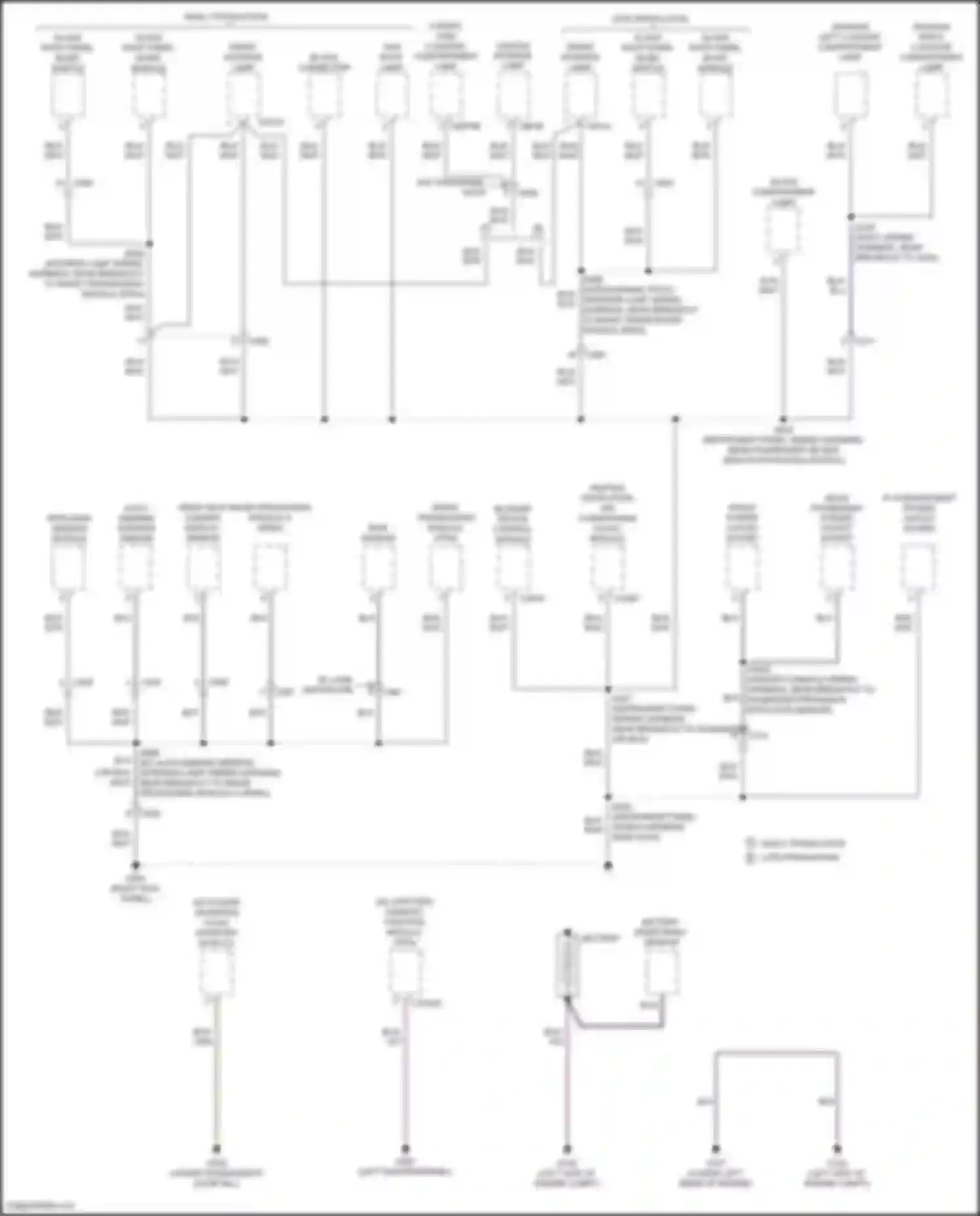 Transit Connect Ford II facelift (2018-2024): Ground distribution circuit (4 of 6)