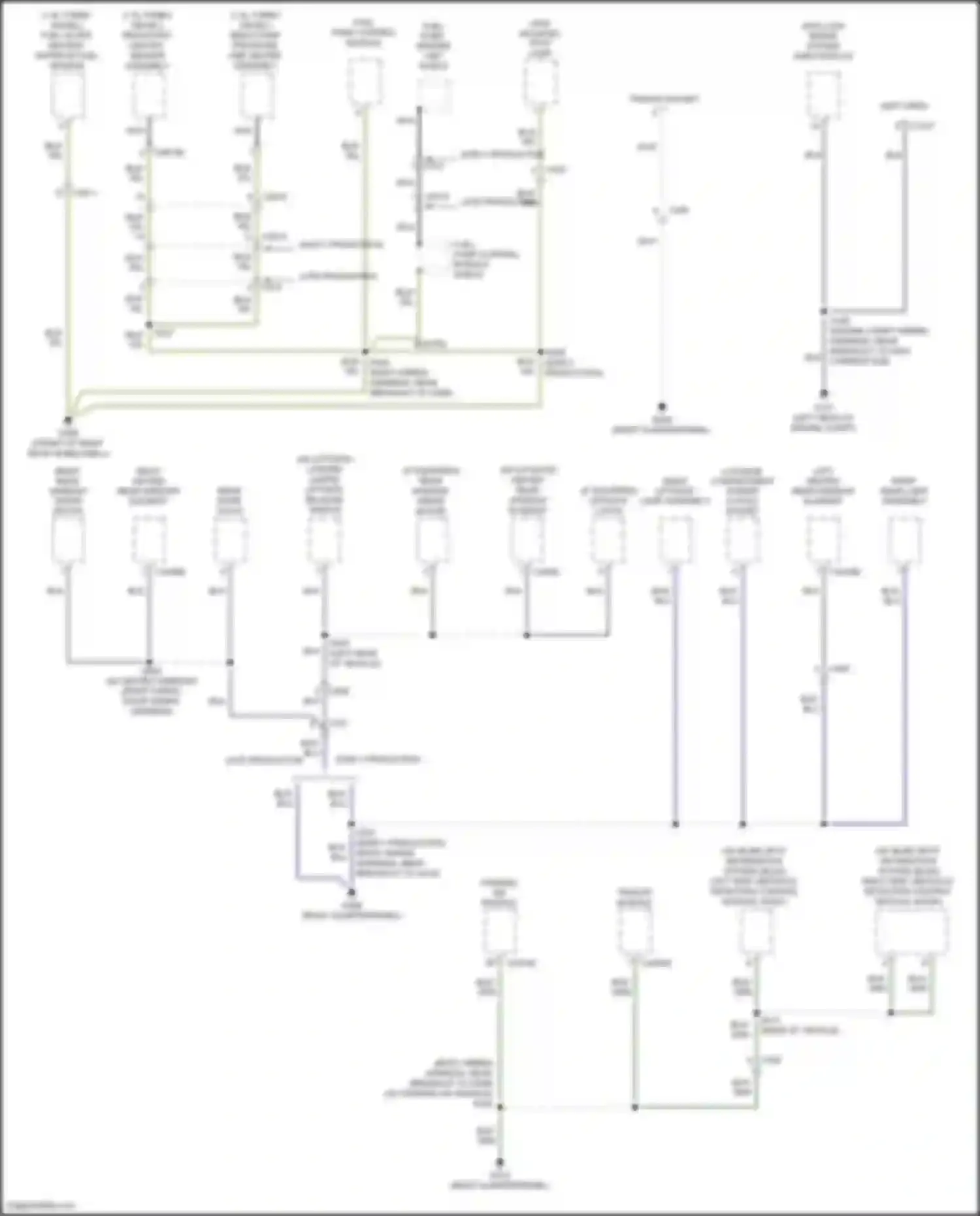 Transit Connect Ford II facelift (2018-2024): Ground distribution circuit (6 of 6)