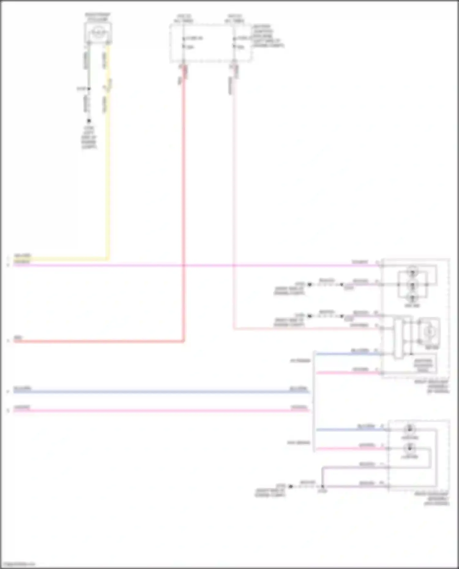 Transit Connect Ford II facelift (2018-2024): Headlights circuit (3 of 3)