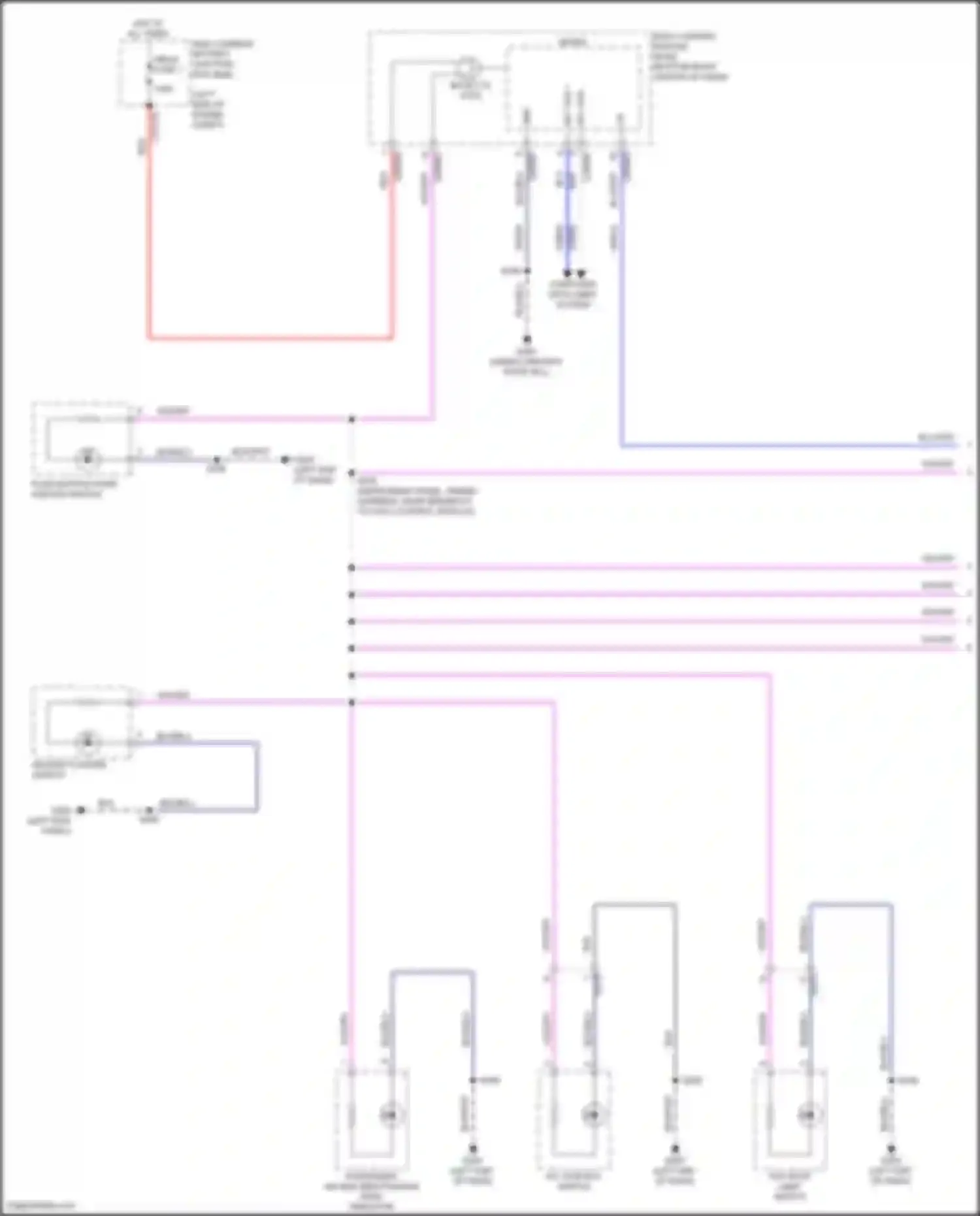 Transit Connect Ford II facelift (2018-2024): Instrument illumination circuit (1 of 3)