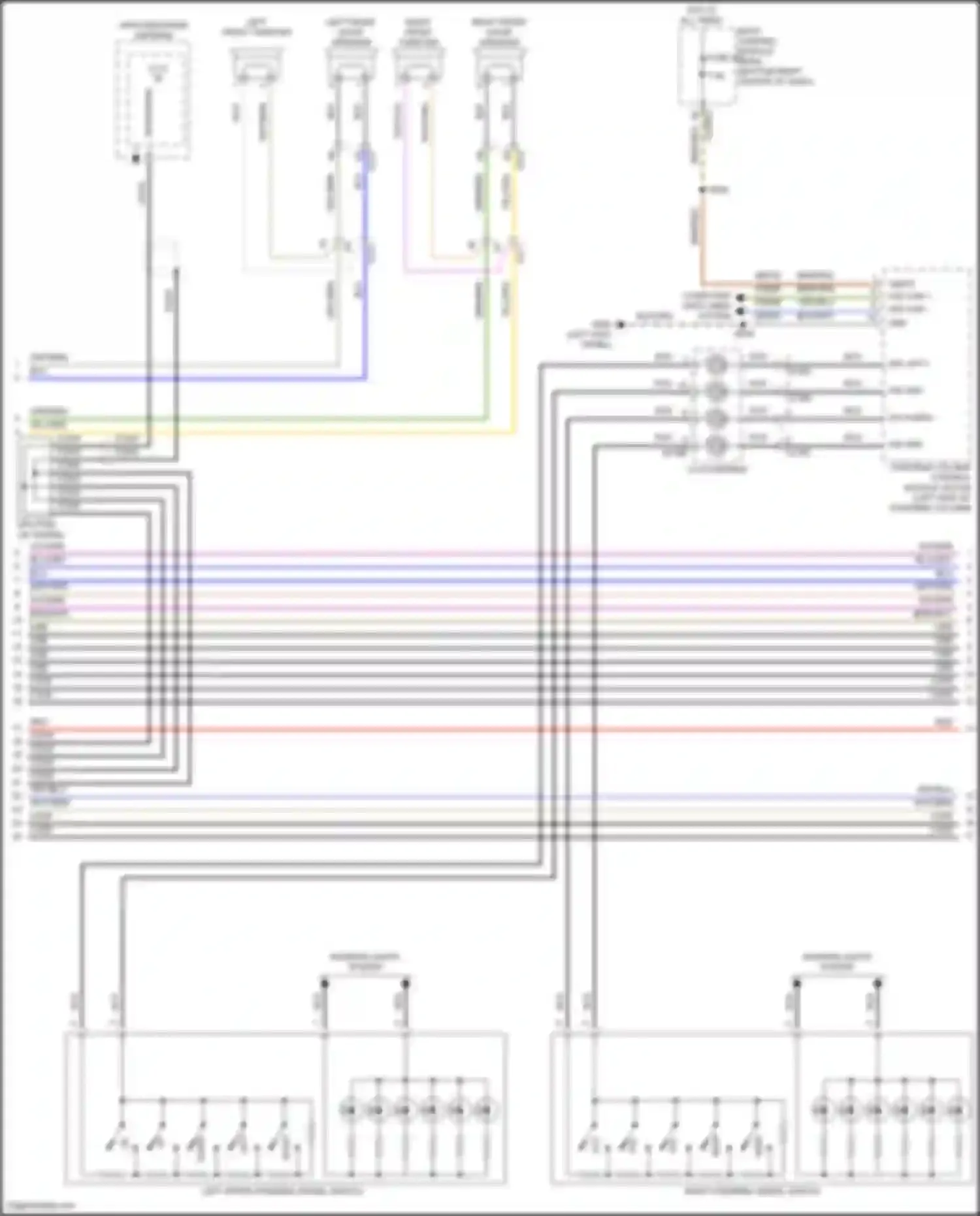 Transit Connect Ford II facelift (2018-2024): Sync radio circuit (2 of 3)