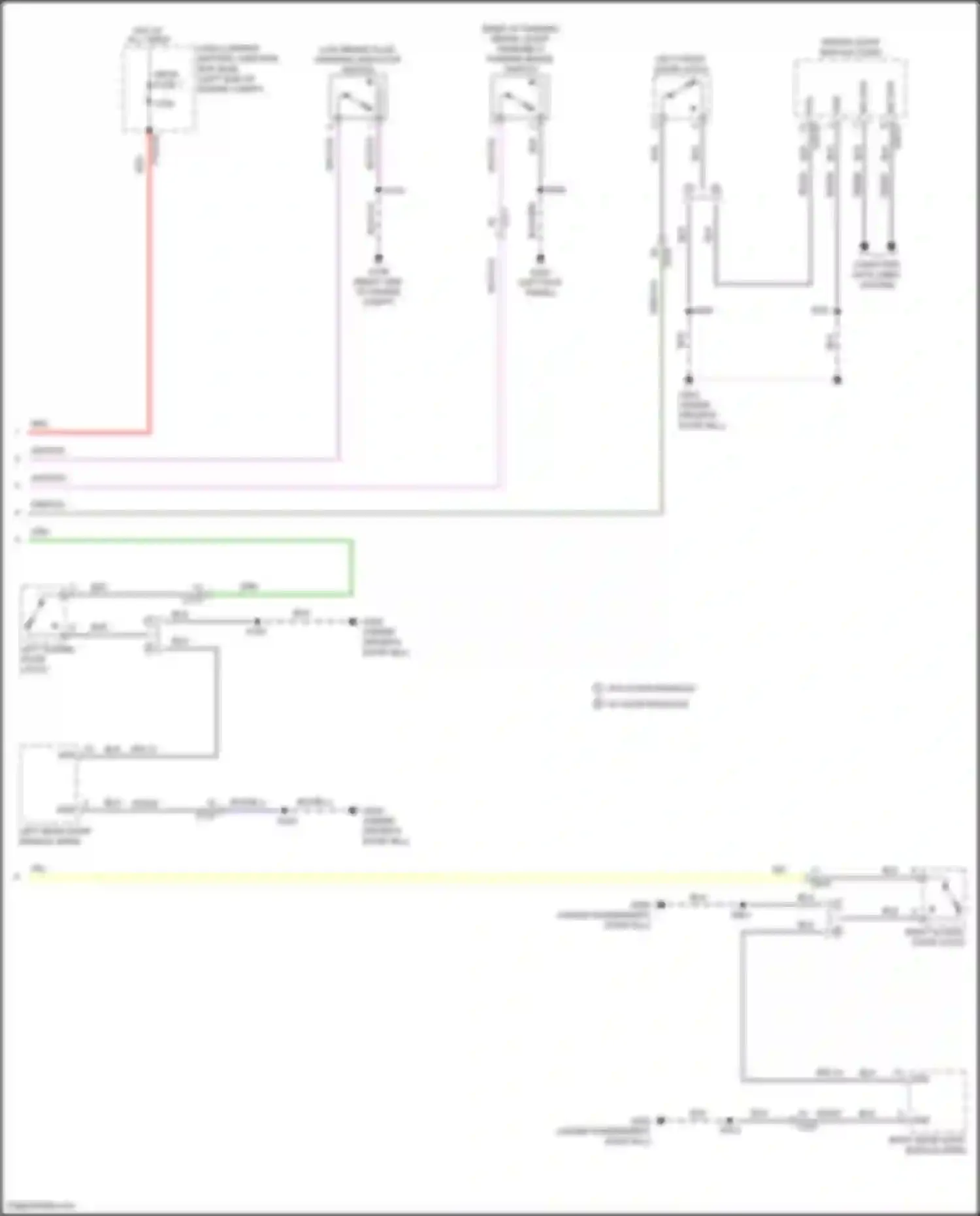 Transit Connect Ford II facelift (2018-2024): Chime circuit (2 of 2)